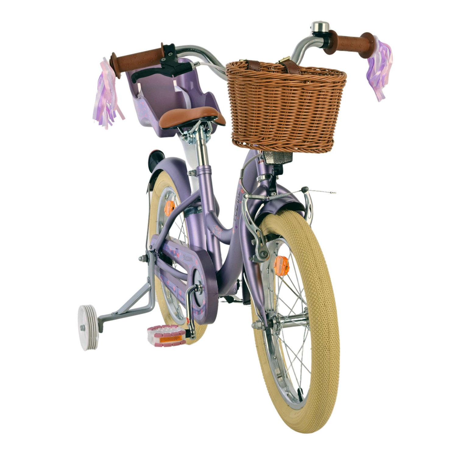 Volare Blossom Fiets - 16 inch - Paars