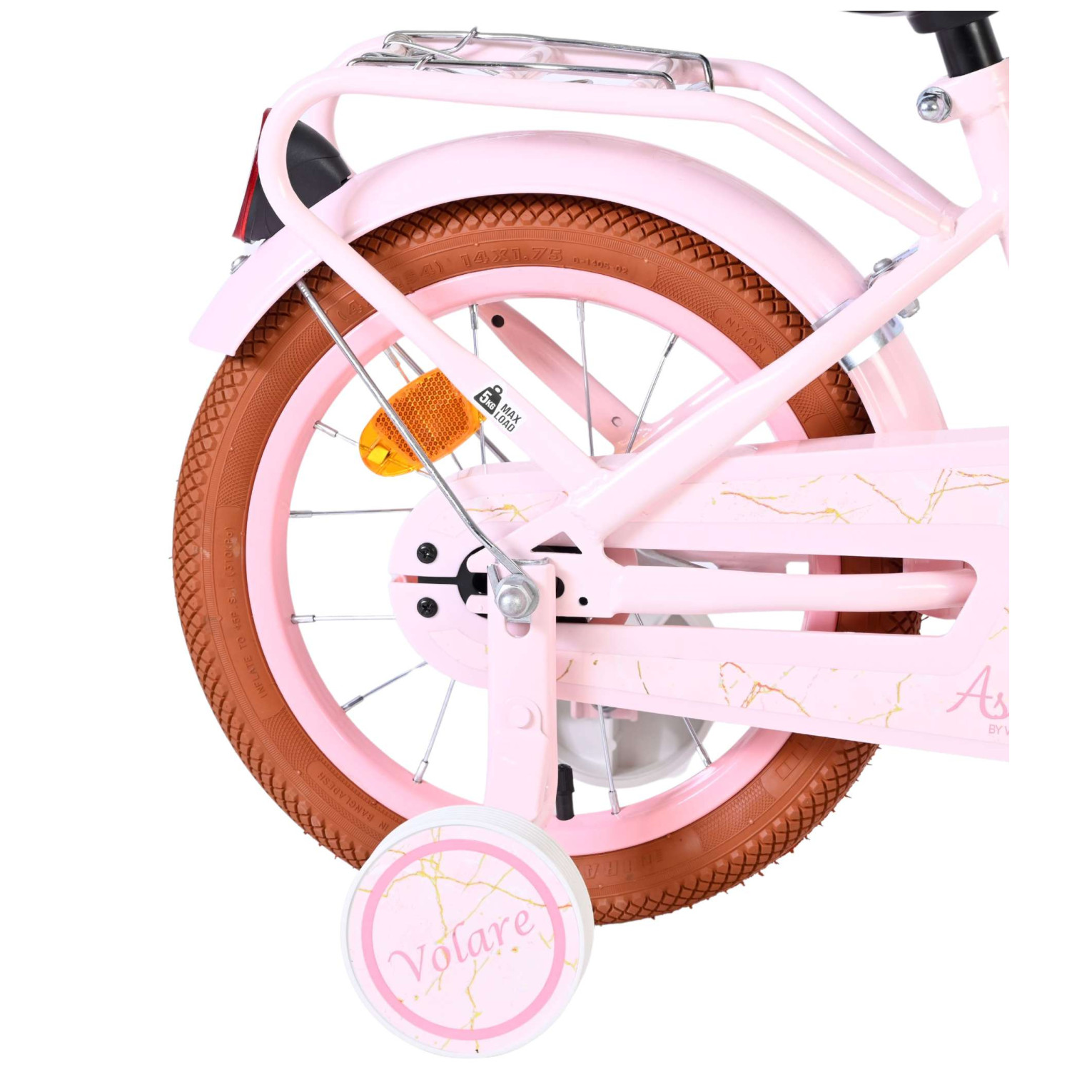 Volare Ashley Fiets - 14 inch - Roze