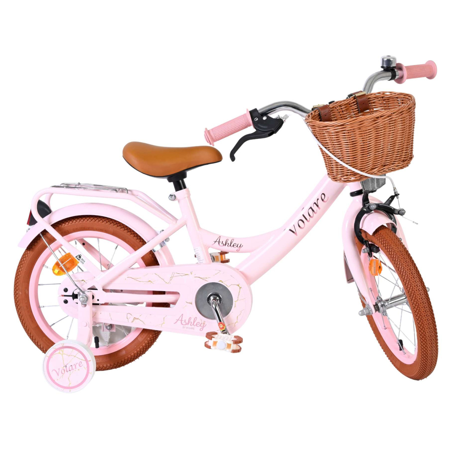 Volare Ashley Fiets - 14 inch - Roze