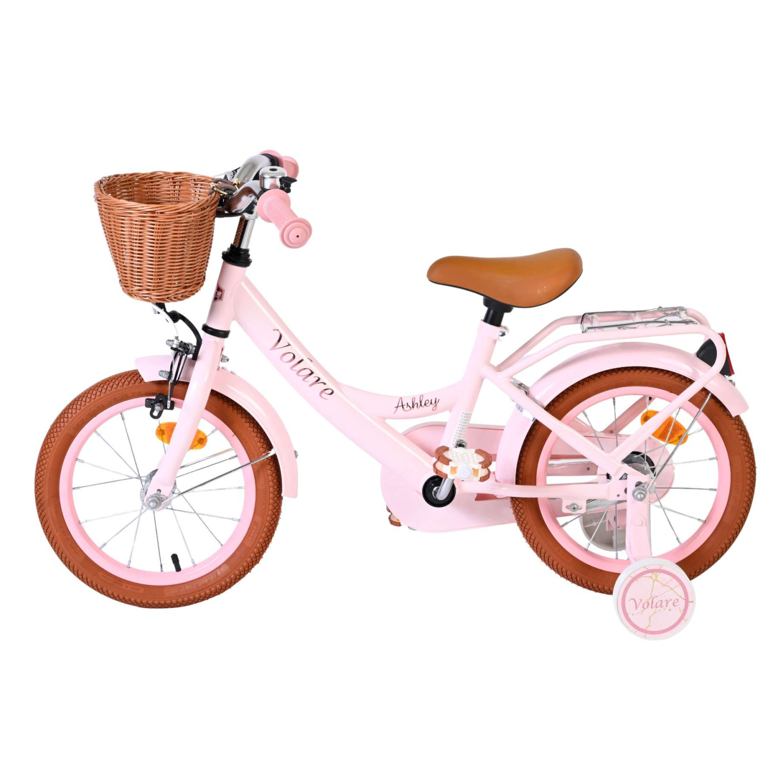 Volare Ashley Fiets - 14 inch - Roze