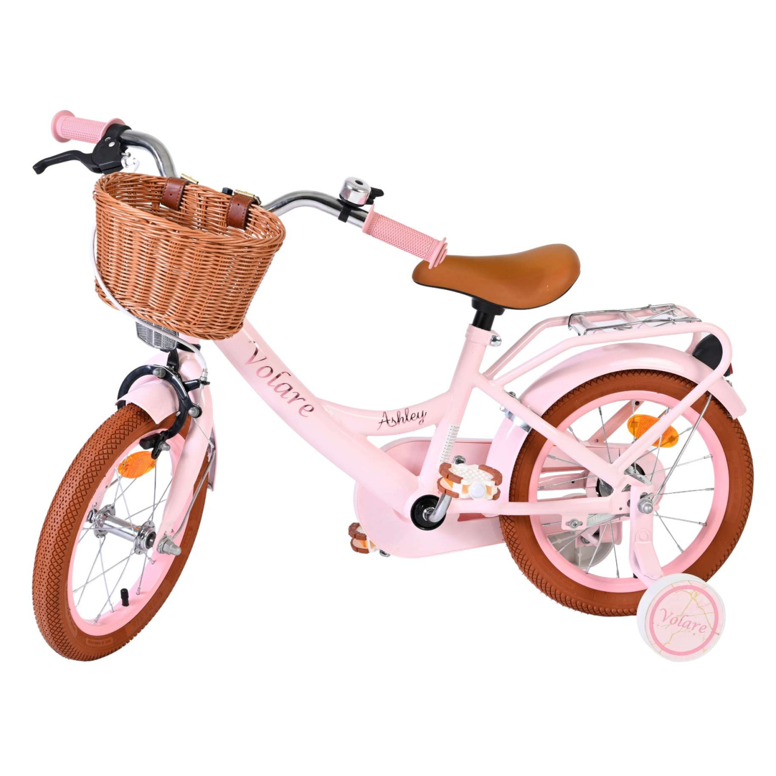 Volare Ashley Fiets - 14 inch - Roze