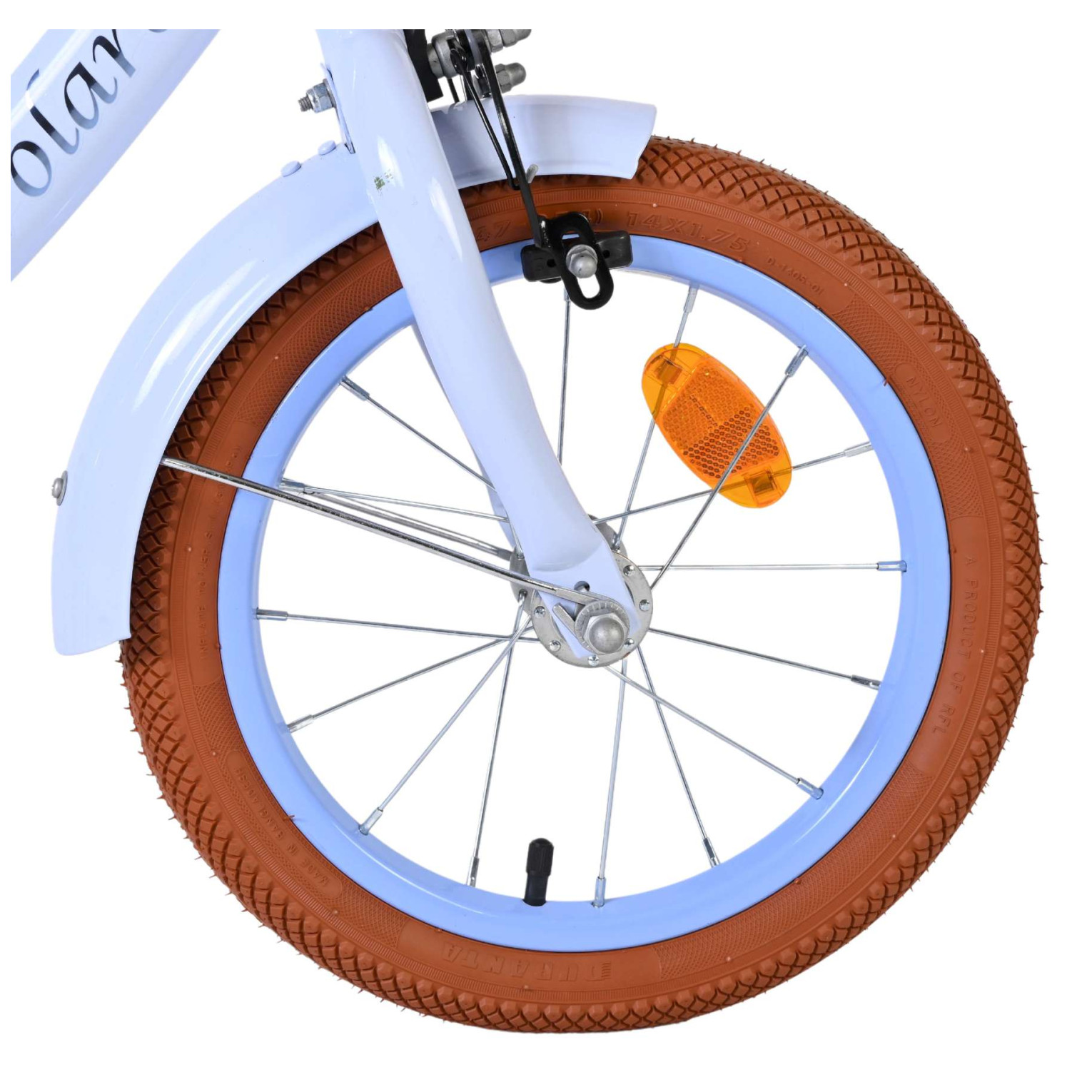 Volare Ashley Fiets - 14 inch - Pastel Blauw