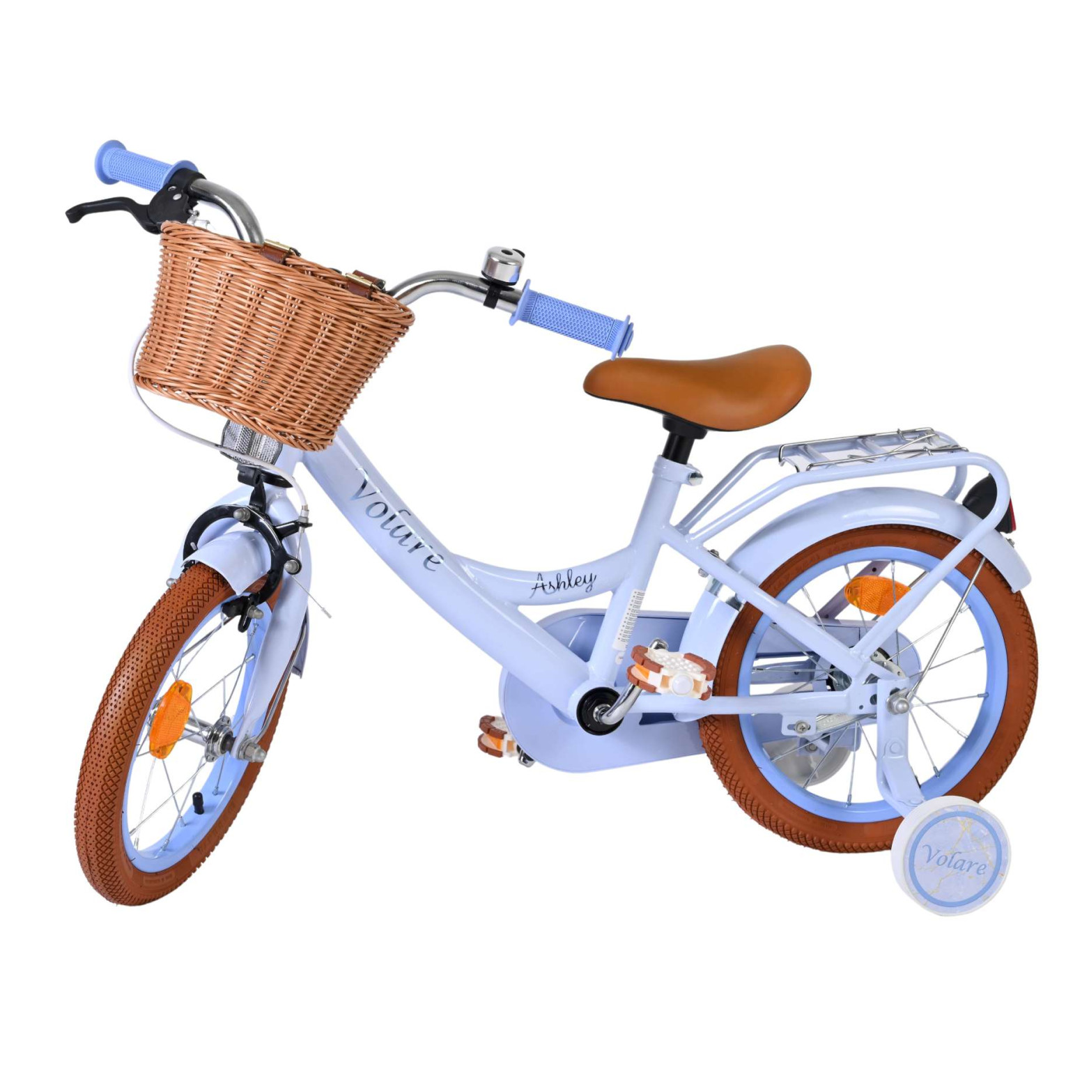 Volare Ashley Fiets - 14 inch - Pastel Blauw