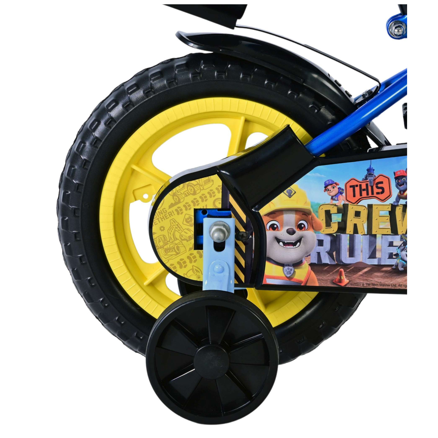 Rubble & Crew Fiets - Mag Wheels - 12 inch - Blauw