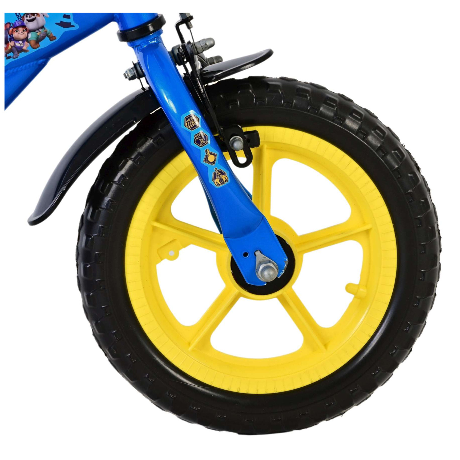 Rubble & Crew Fiets - Mag Wheels - 12 inch - Blauw