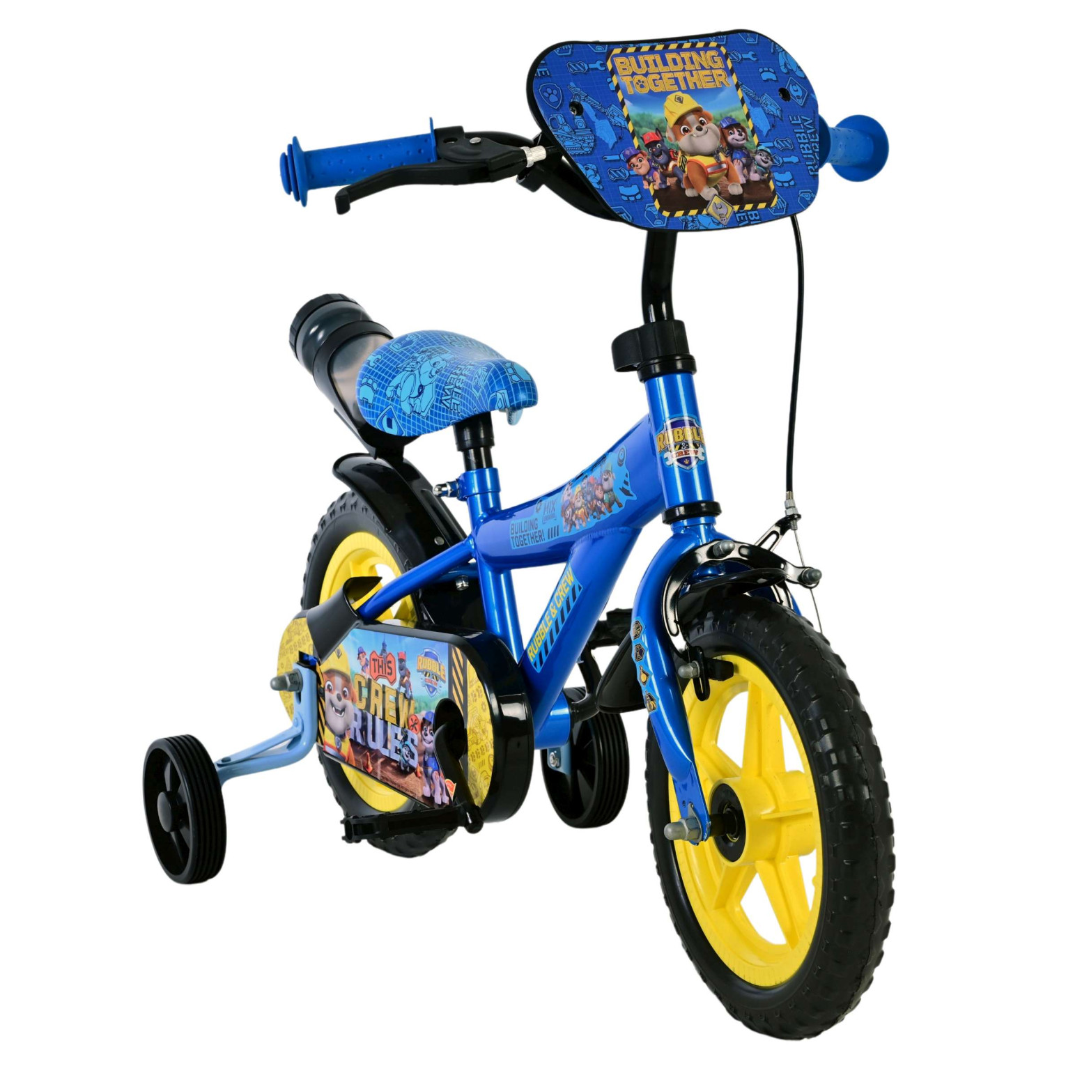 Rubble & Crew Fiets - Mag Wheels - 12 inch - Blauw