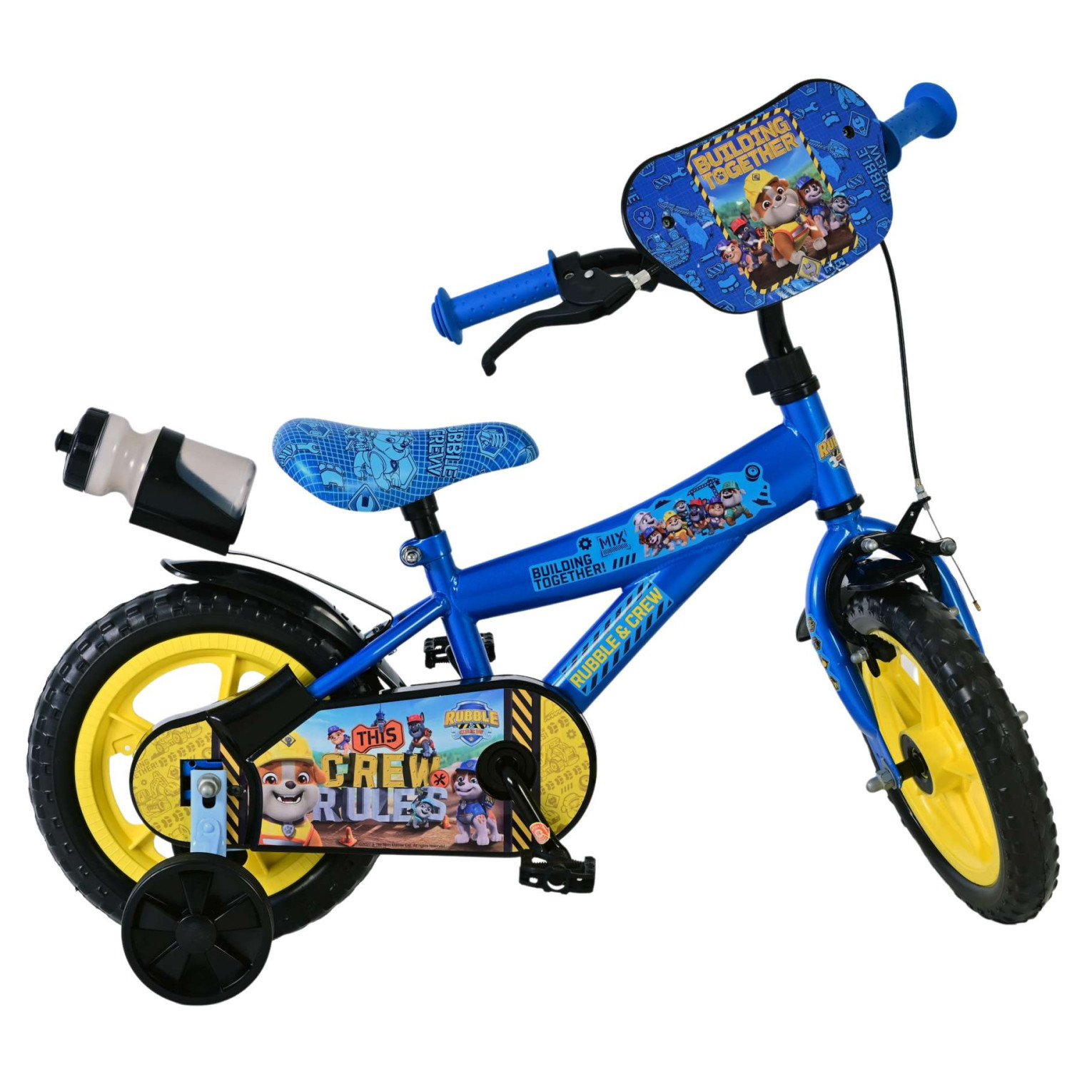 Rubble & Crew Fiets - Mag Wheels - 12 inch - Blauw