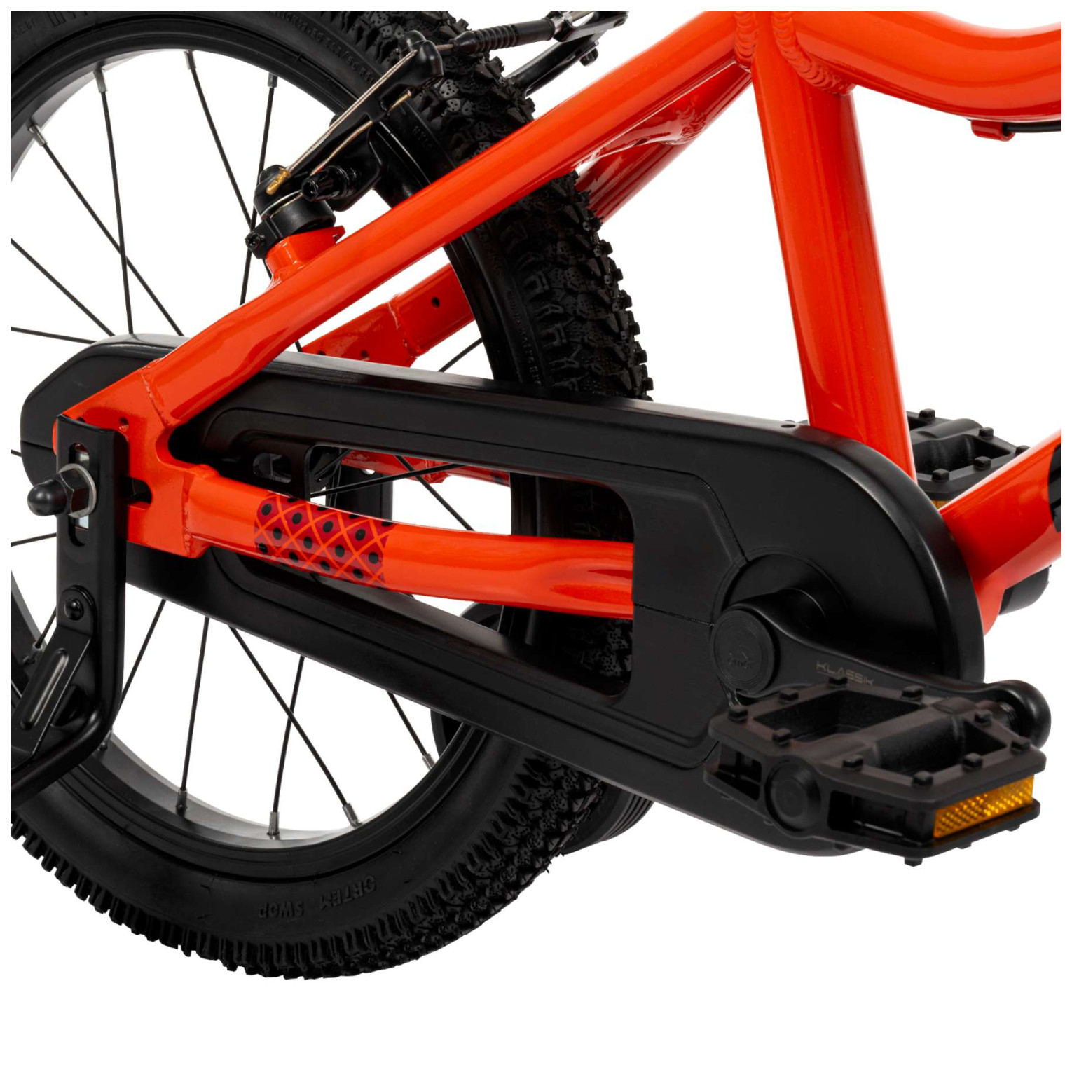 Literide Fiets - 16 inch - Rood - Twee handremmen