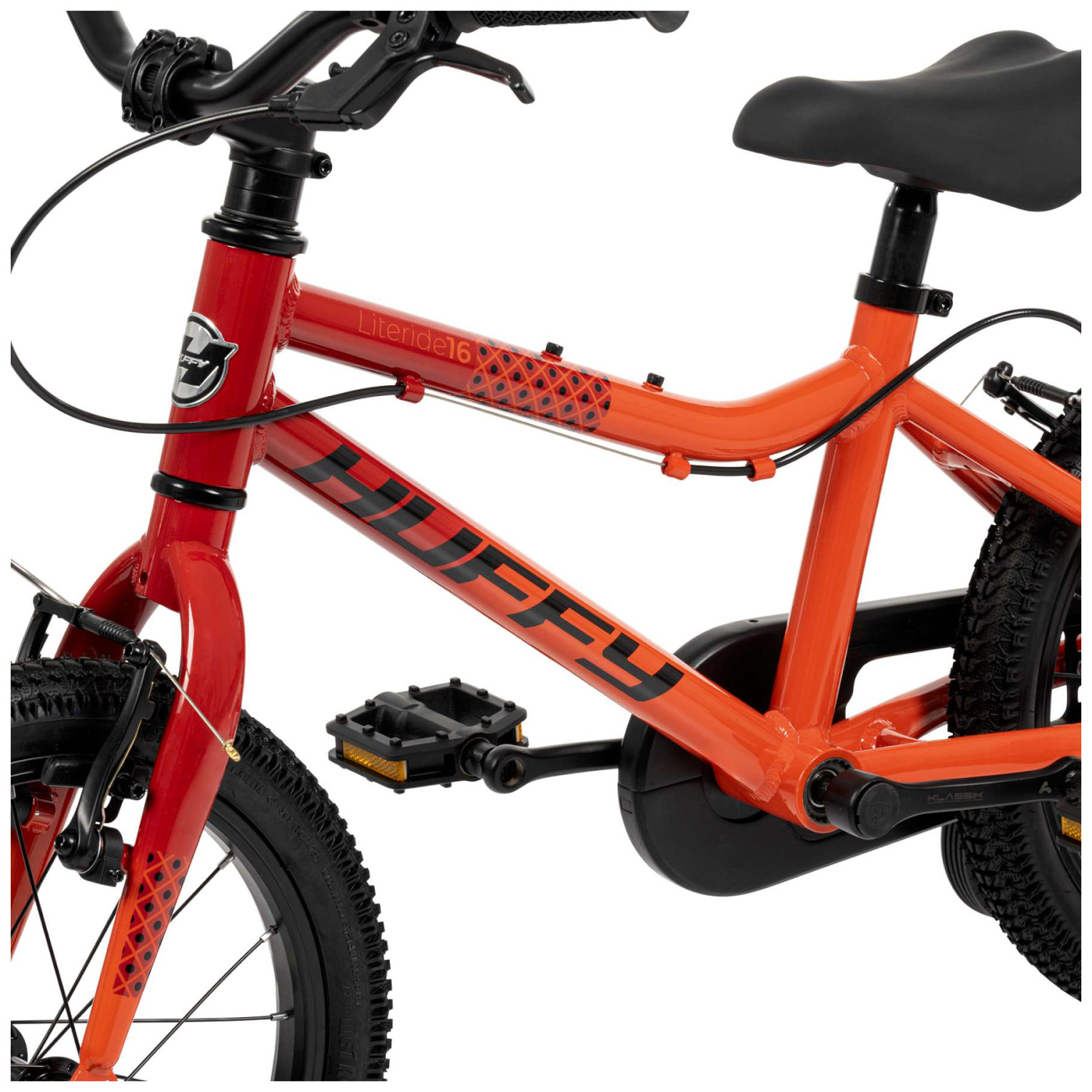 Literide Fiets - 16 inch - Rood - Twee handremmen