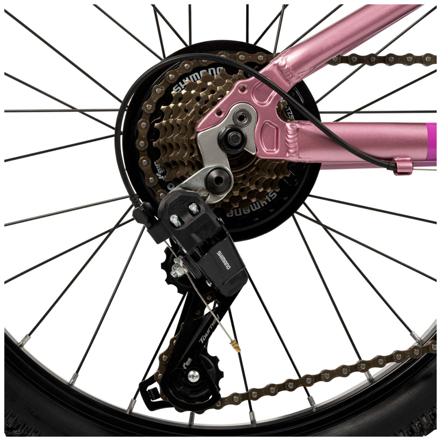 Literide Fiets - 20 inch - Paars/Roze - Twee handremmen