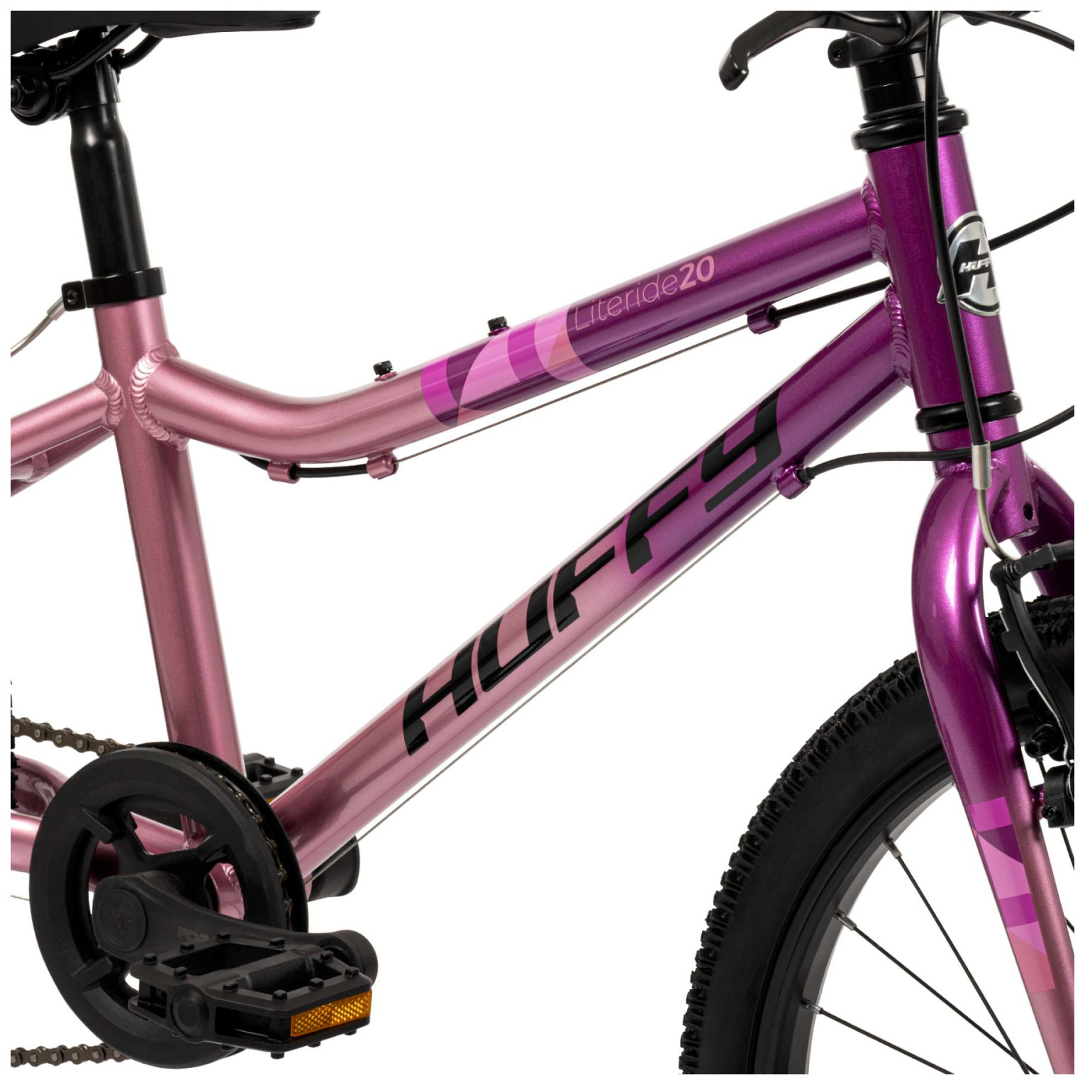 Literide Fiets - 20 inch - Paars/Roze - Twee handremmen