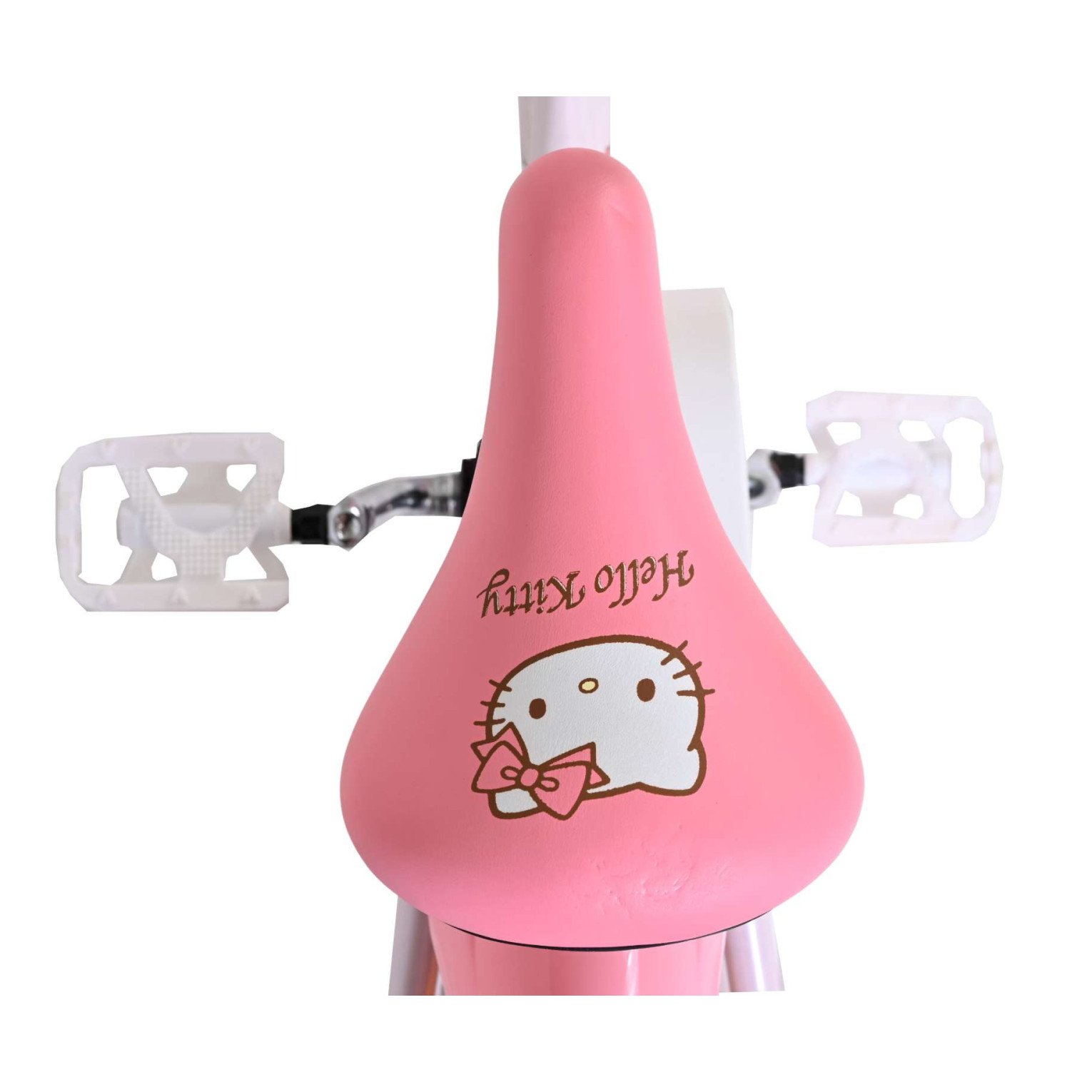 Hello Kitty Fiets - 14 inch - Roze - Twee handremmen