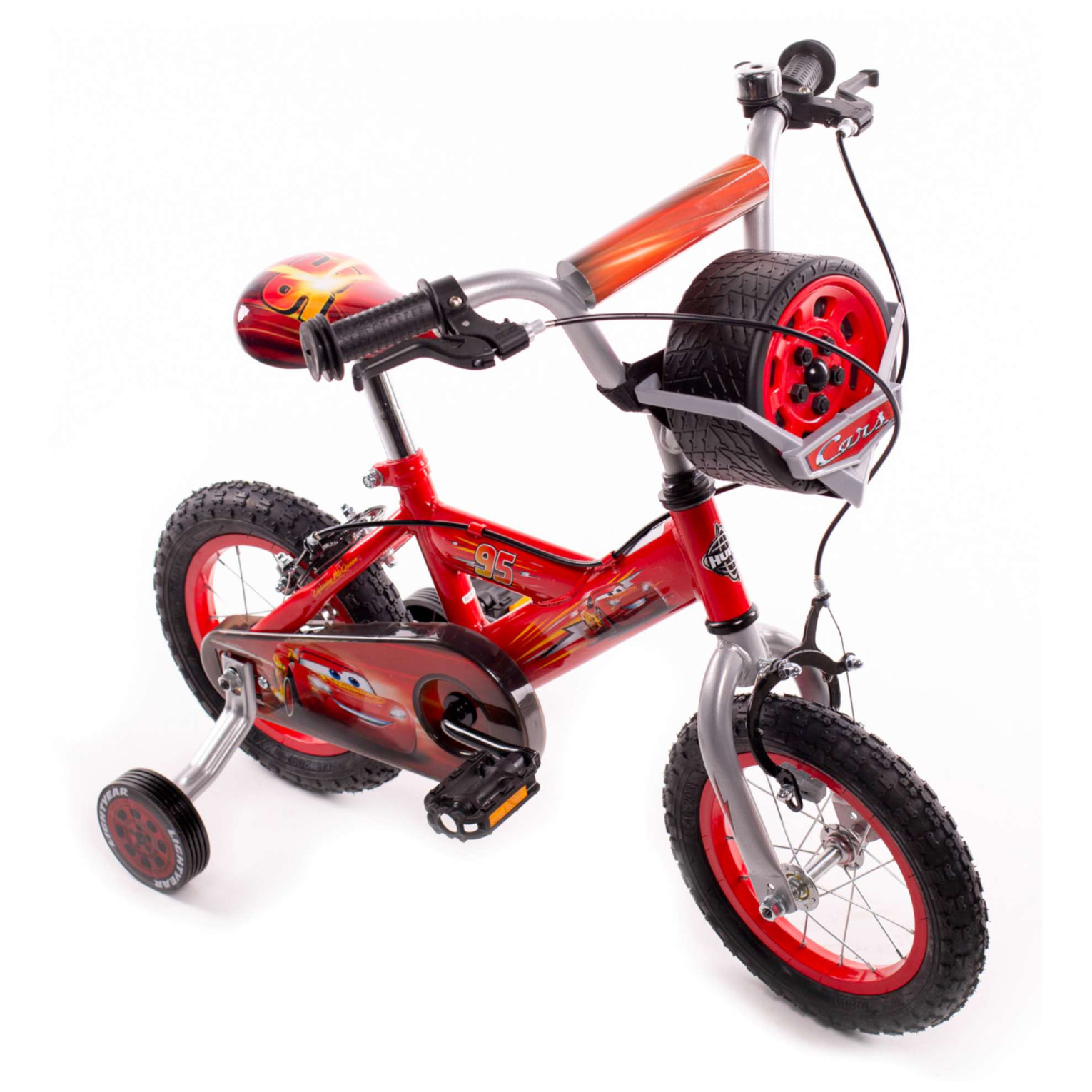 Disney Cars Fiets - 12 inch - Twee handremmen