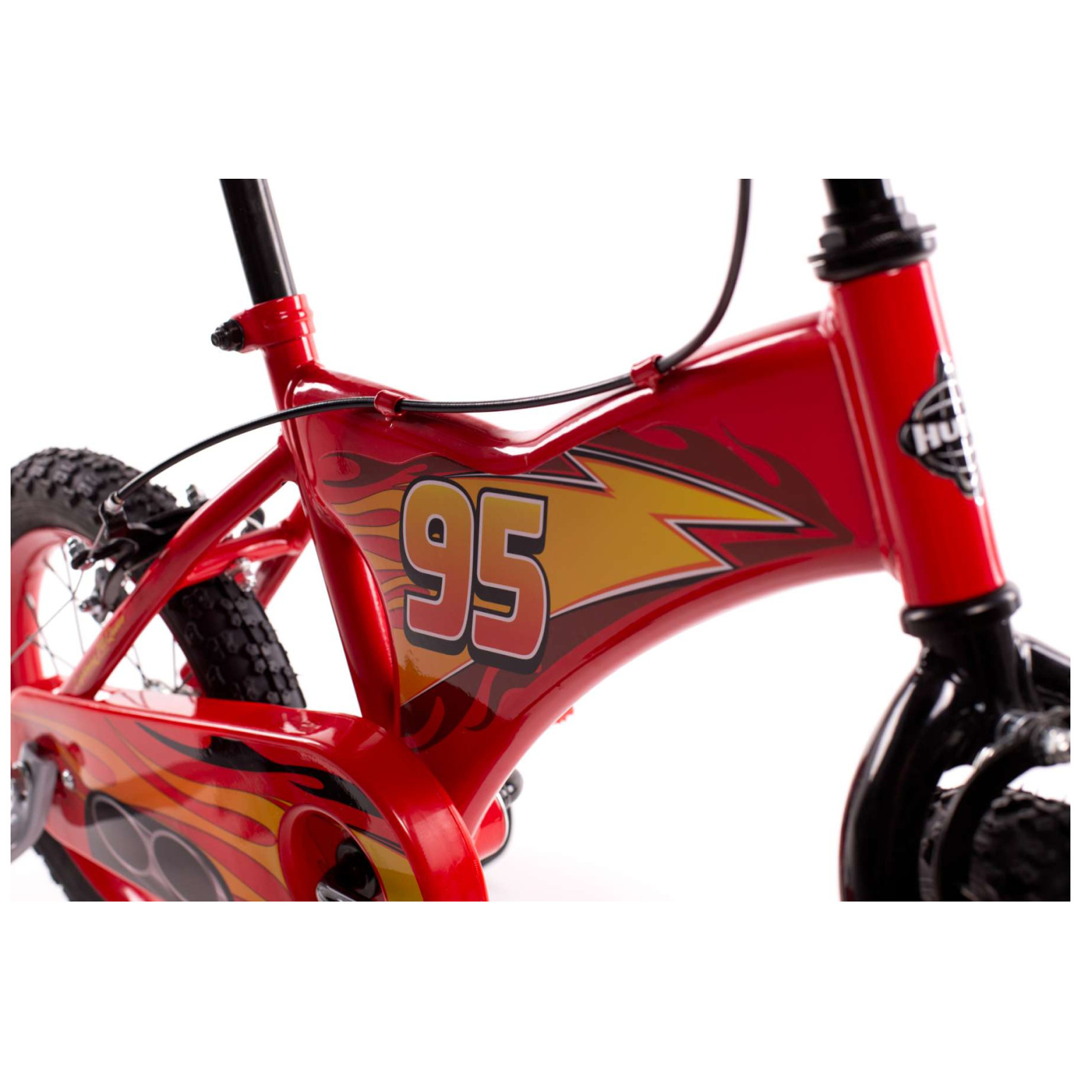 Disney Cars Fiets - 14 inch - Rood - Twee handremmen