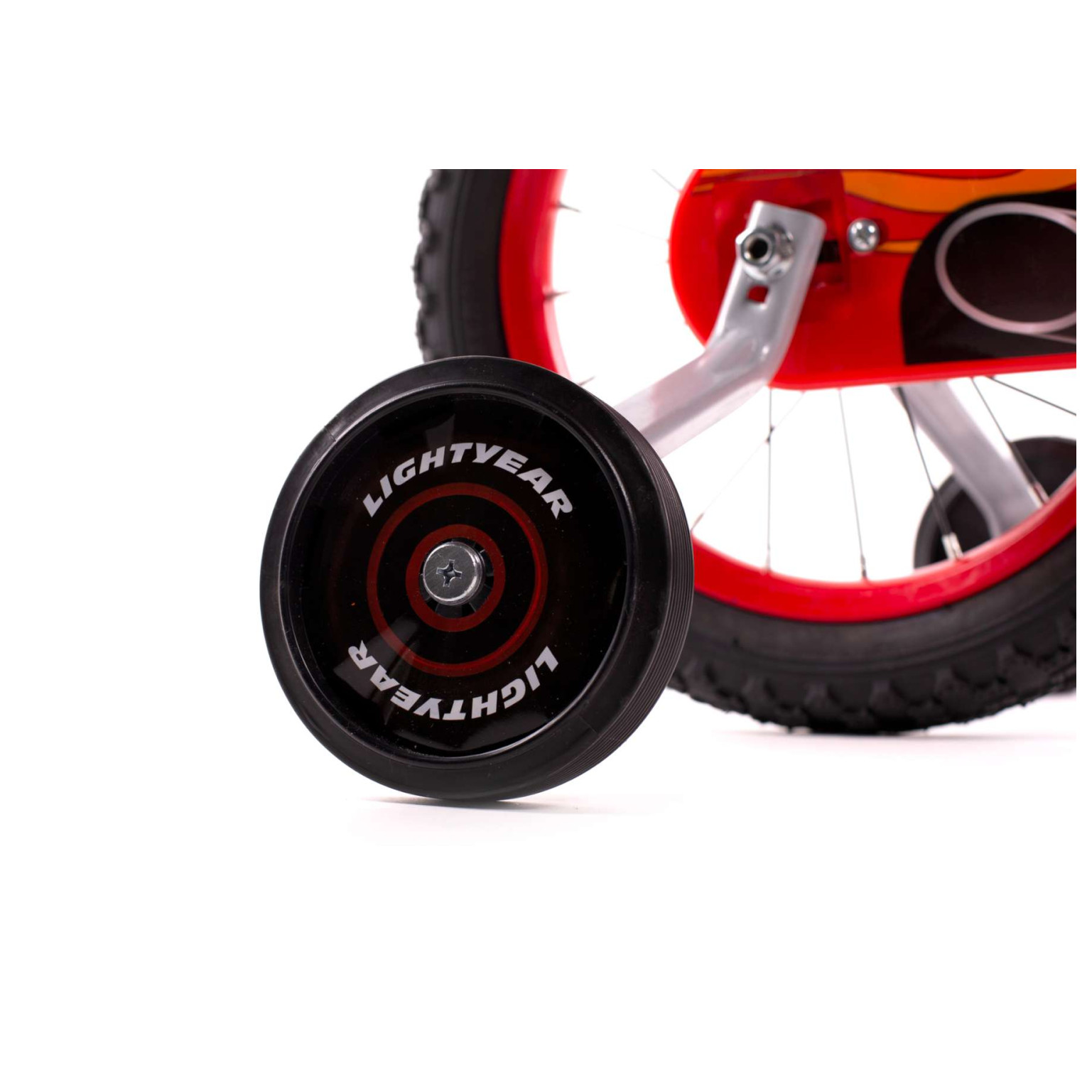 Disney Cars Fiets - 14 inch - Rood - Twee handremmen