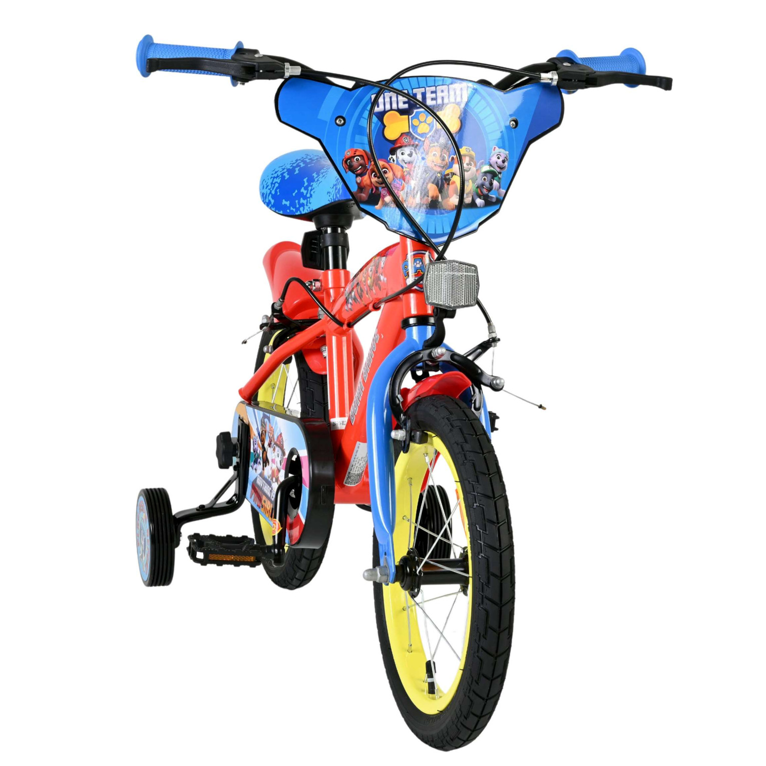 Paw Patrol Fiets - 14 inch - Twee handremmen