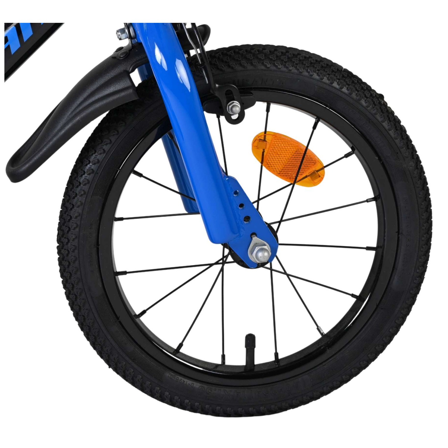 Volare Super GT Fiets - 14 inch - Blauw - Twee handremmen