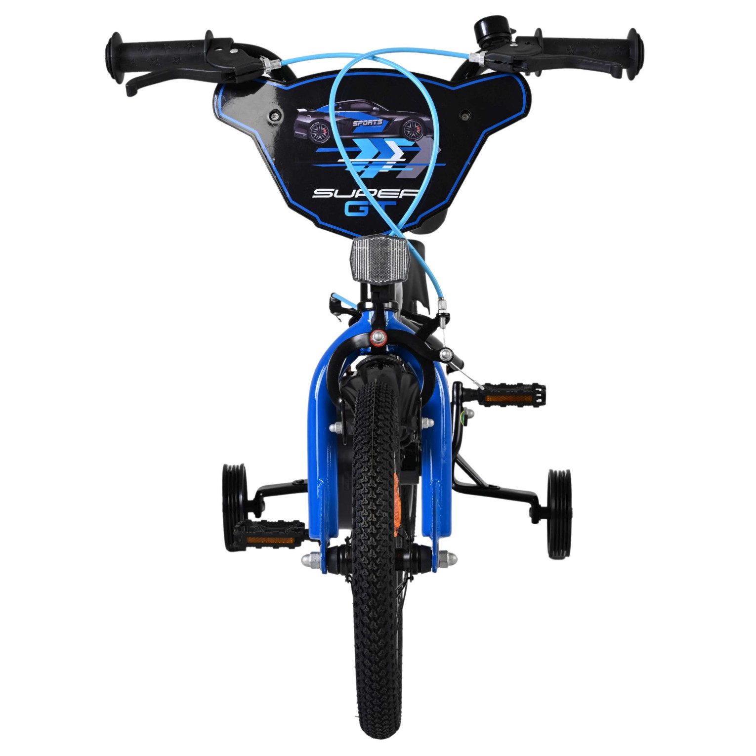 Volare Super GT Fiets - 14 inch - Blauw - Twee handremmen