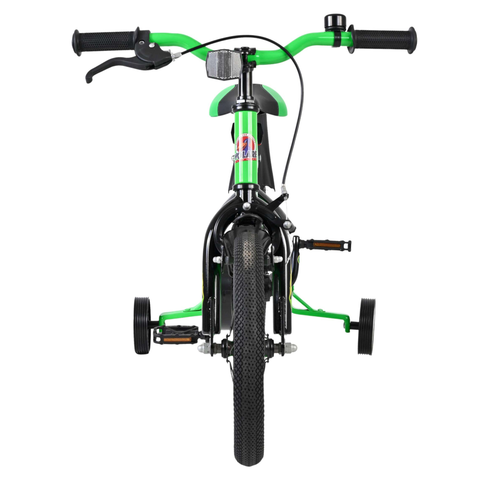 Volare Strike Fiets - 14 inch - Zwart Groen