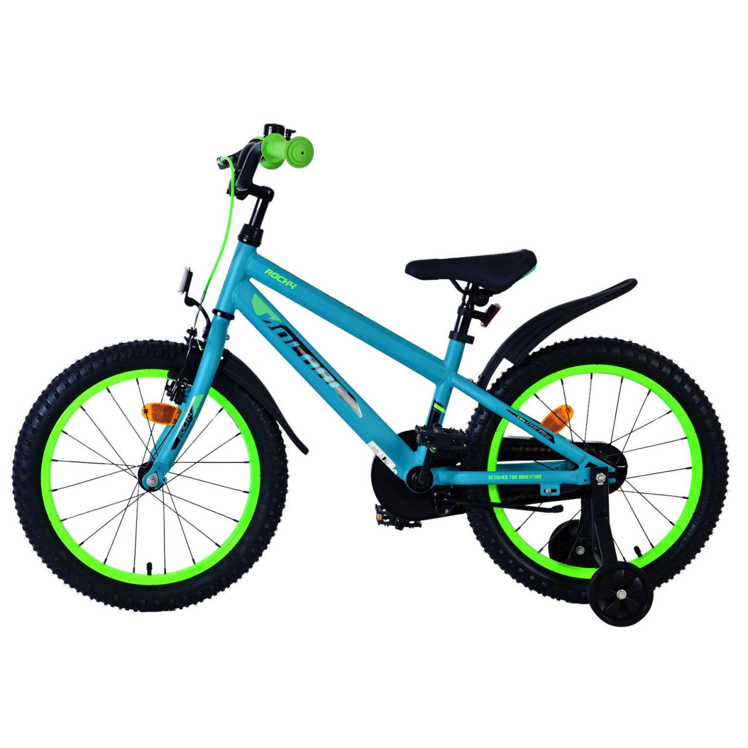 Volare Rocky Fiets - 18 inch - Groen
