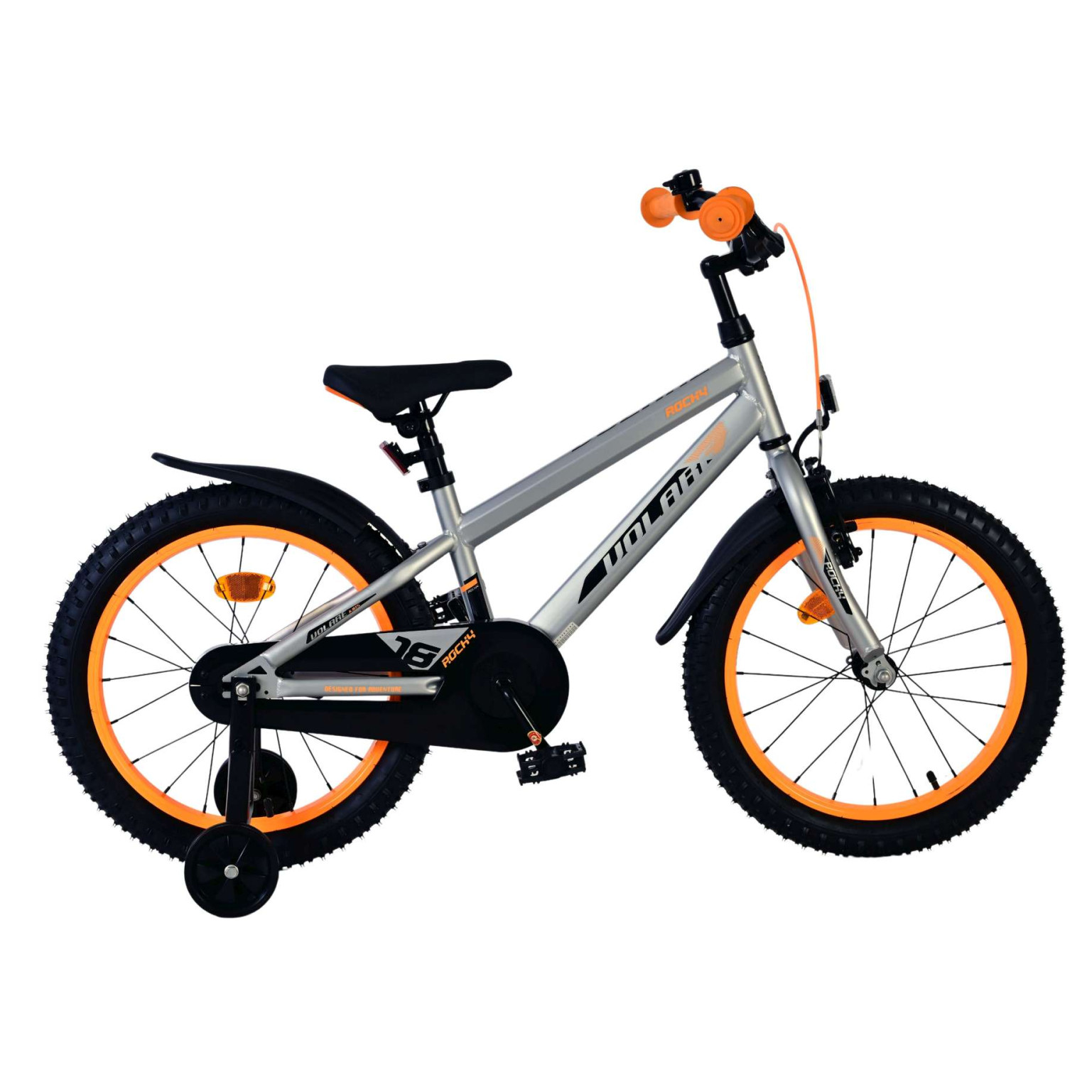 Volare Rocky Fiets - 18 inch - Grijs