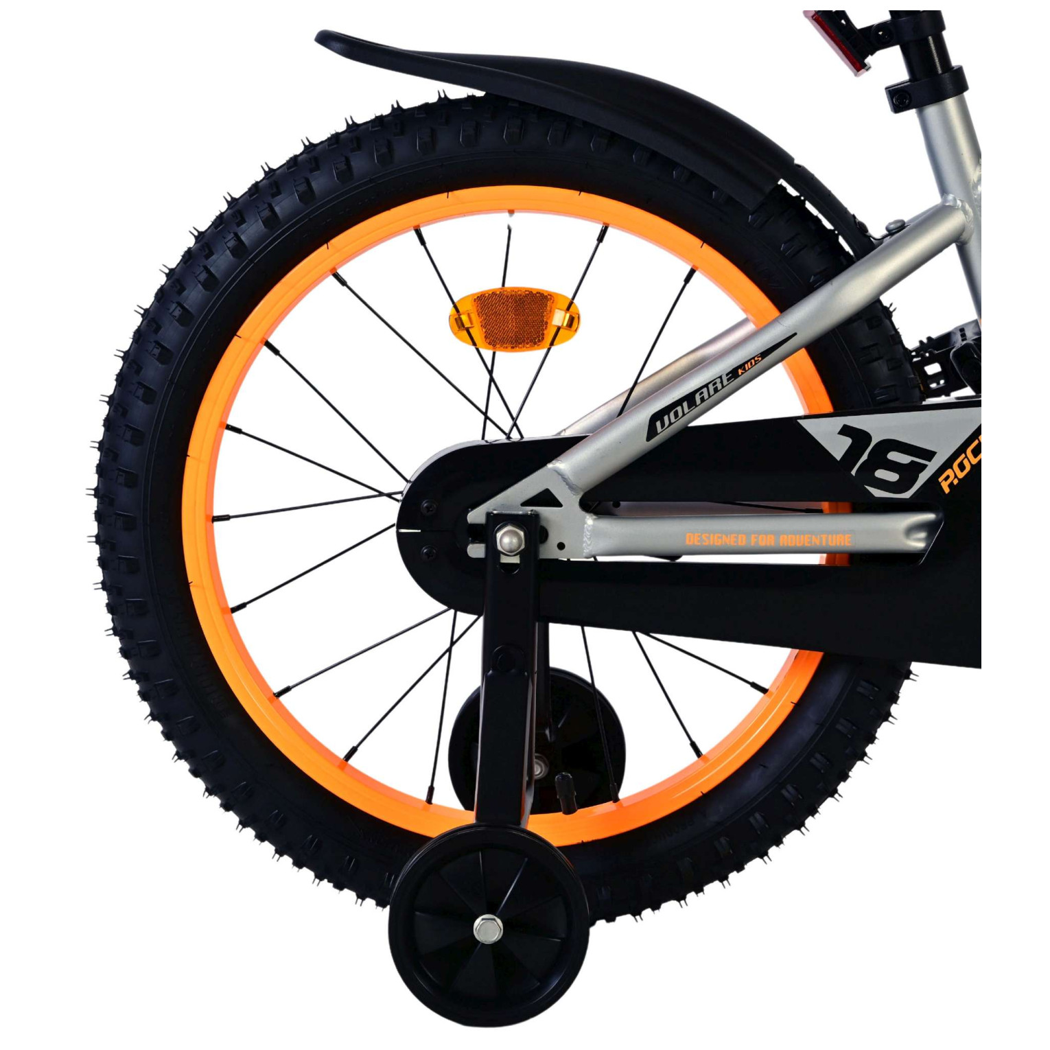 Volare Rocky Fiets - 18 inch - Grijs