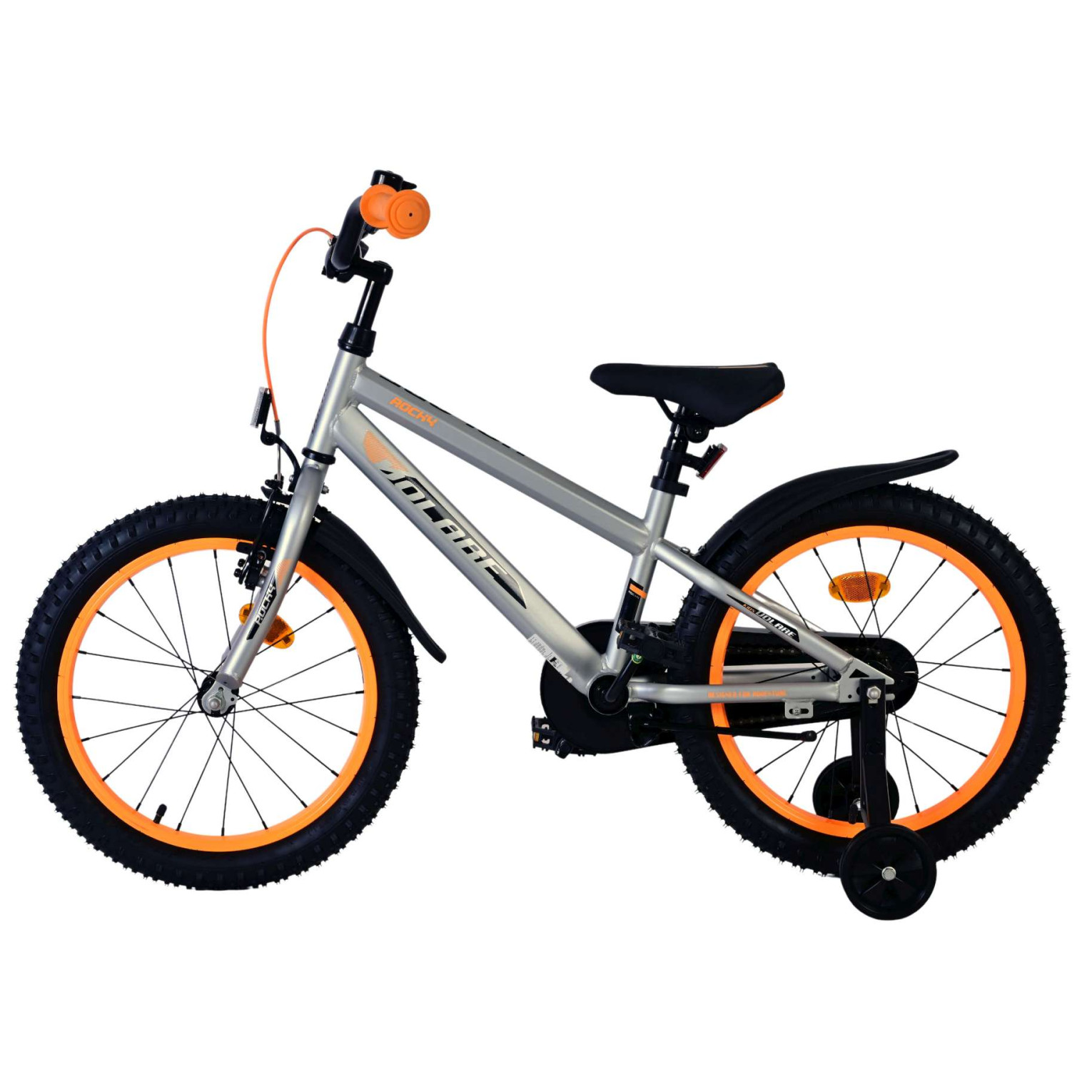 Volare Rocky Fiets - 18 inch - Grijs