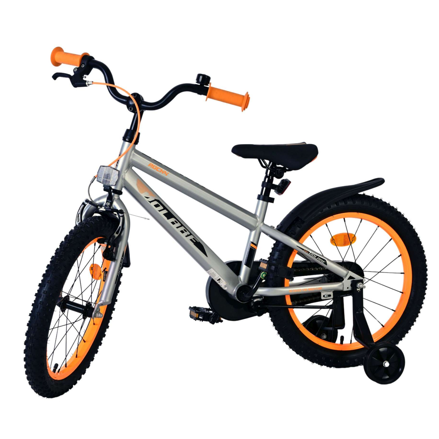 Volare Rocky Fiets - 18 inch - Grijs