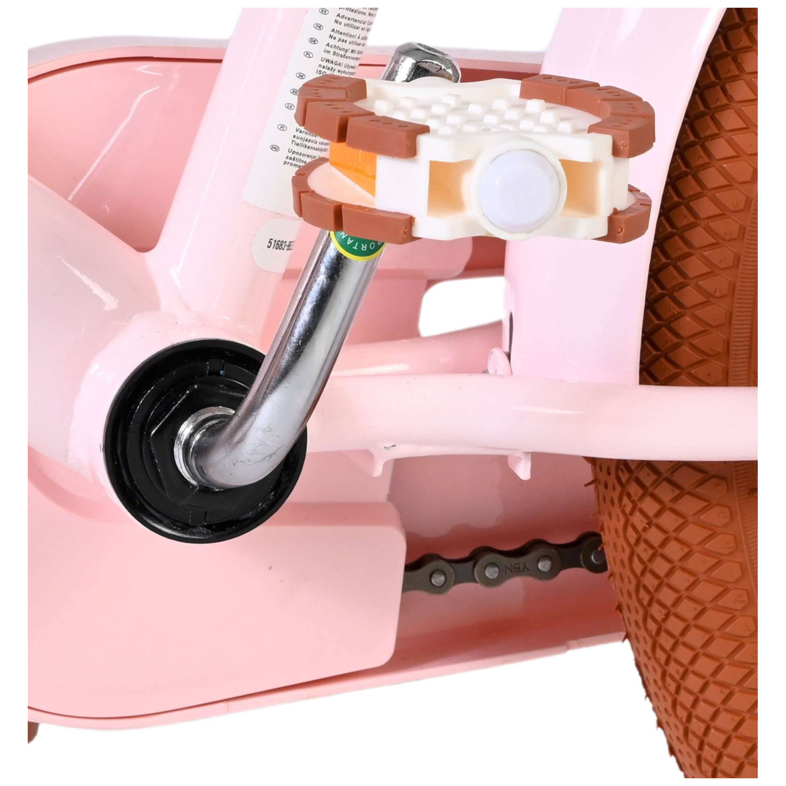 Volare Ashley Fiets - 16 inch - Roze