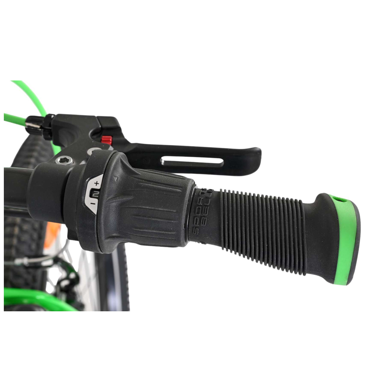 Volare Boost Fiets - 24 inch - 21 Speed - Zilver/Groen