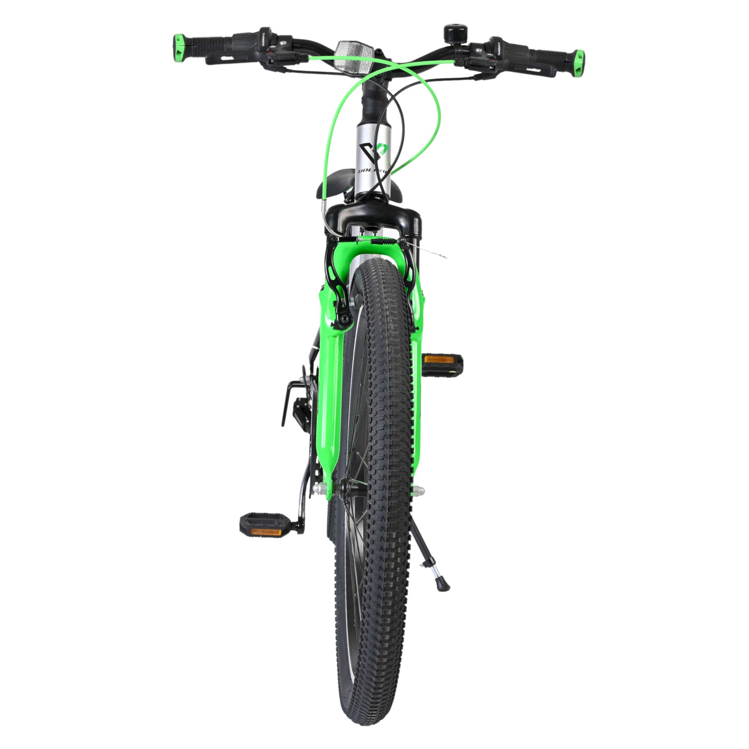 Volare Boost Fiets - 24 inch - 21 Speed - Zilver/Groen