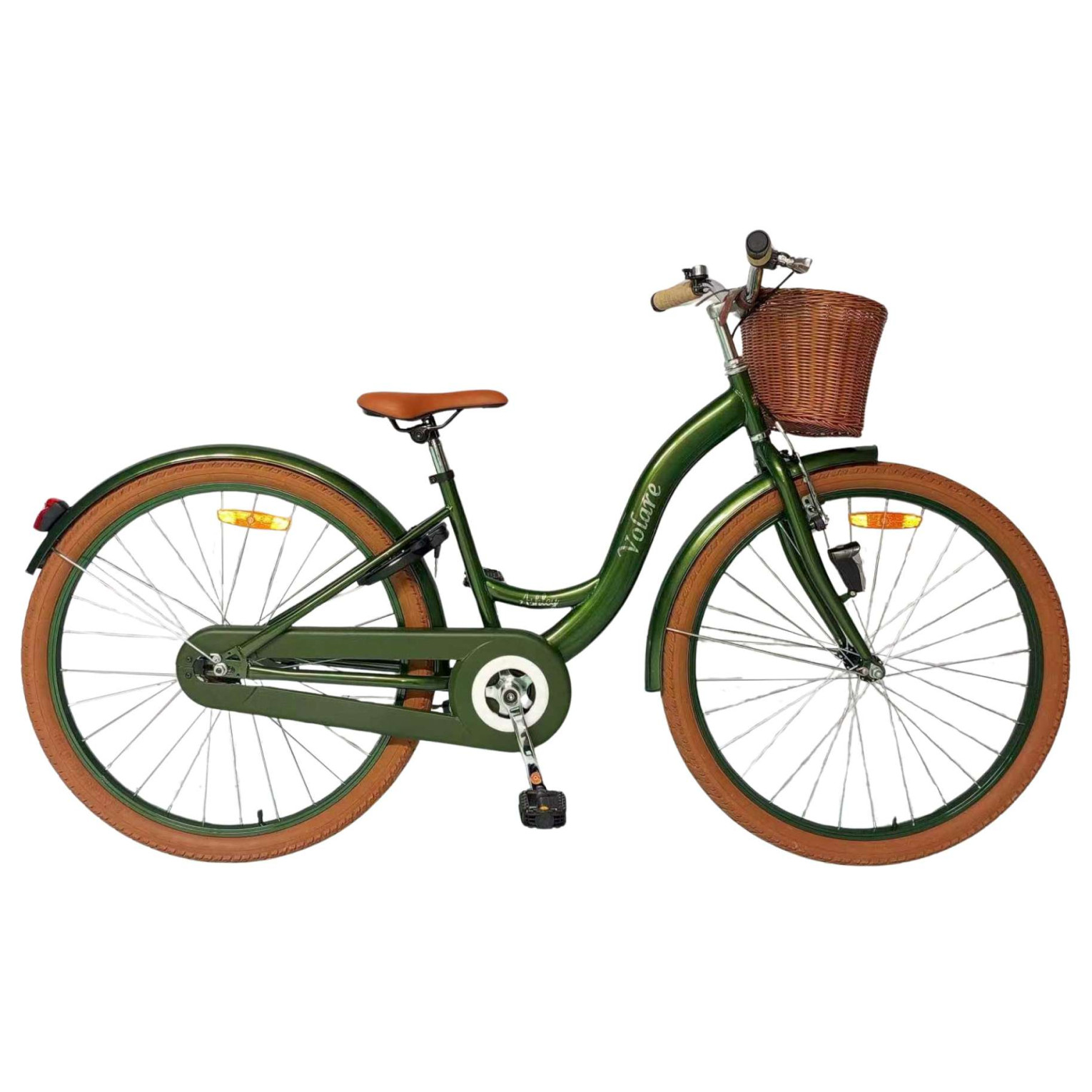Volare Ashley Fiets - 24 inch - Groen - Nexus 3