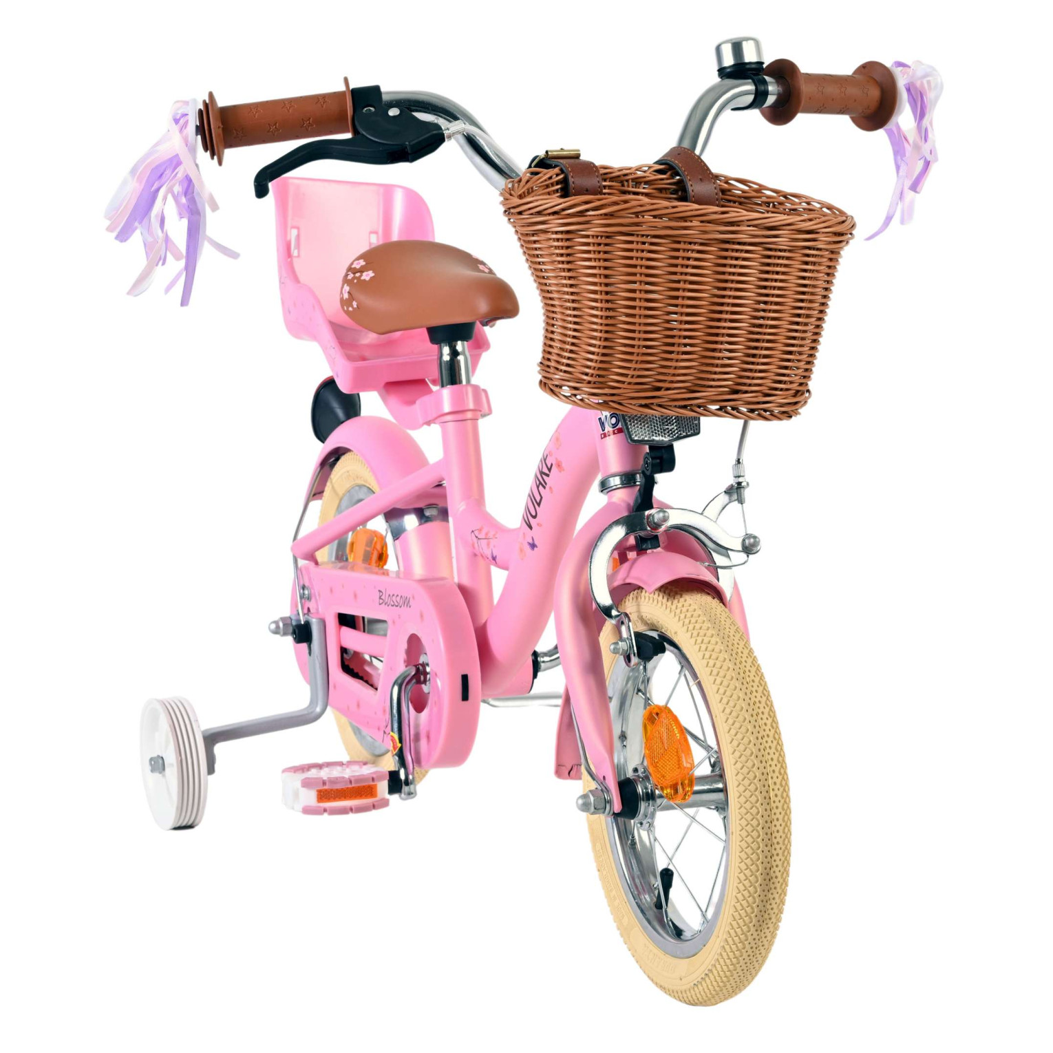 Volare Blossom Fiets - 12 inch - Roze