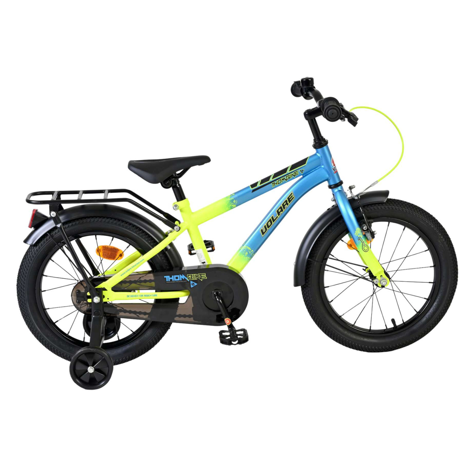 Volare Thombike Fiets - 16 inch - Blauw Geel