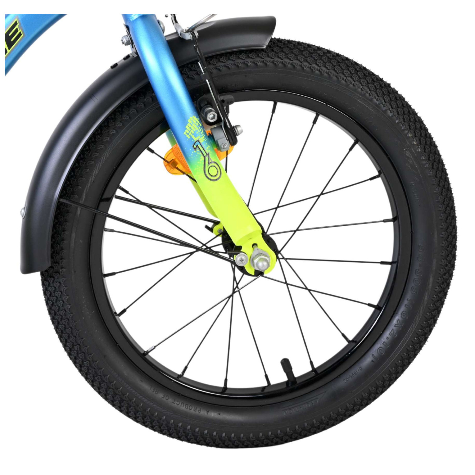 Volare Thombike Fiets - 16 inch - Blauw Geel