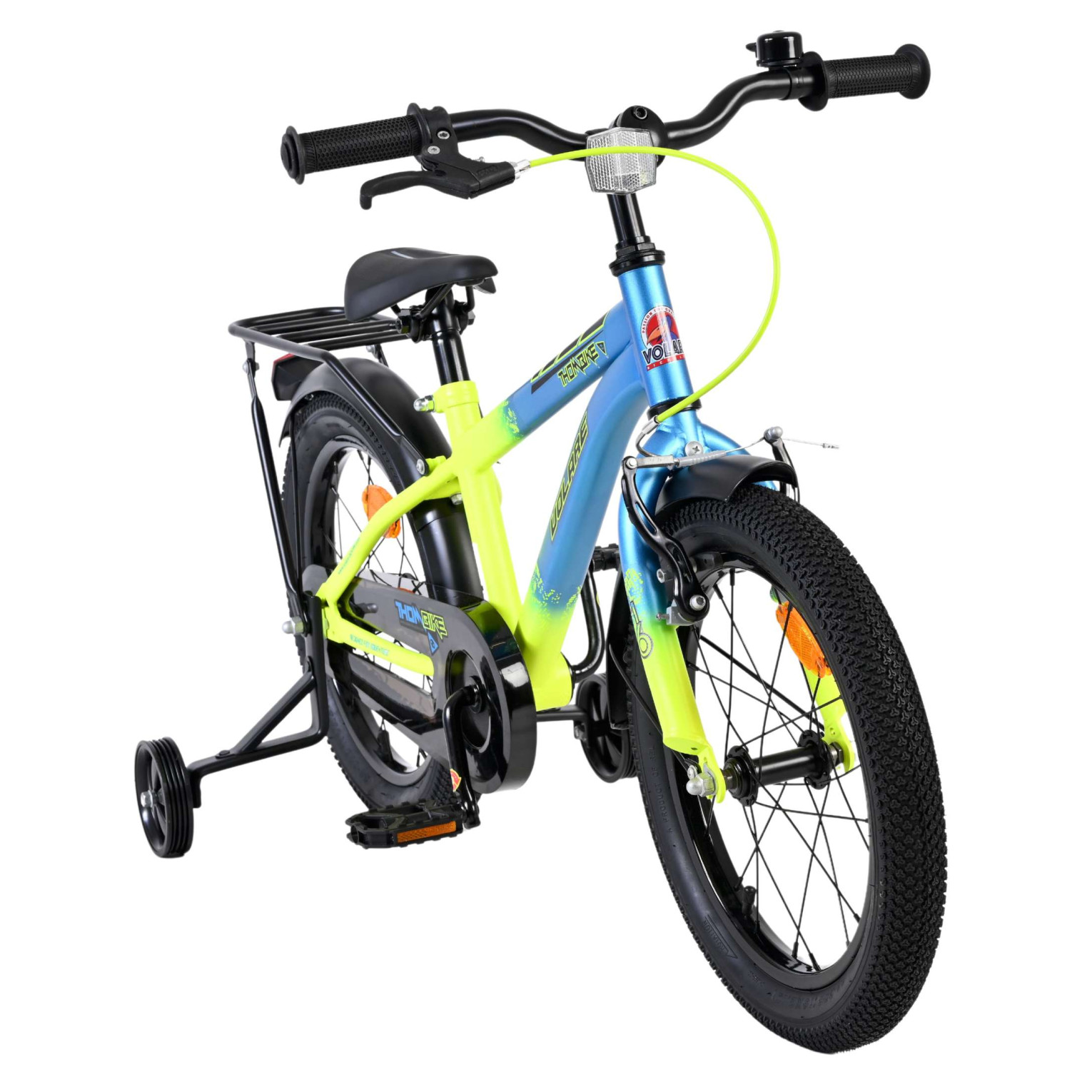 Volare Thombike Fiets - 16 inch - Blauw Geel