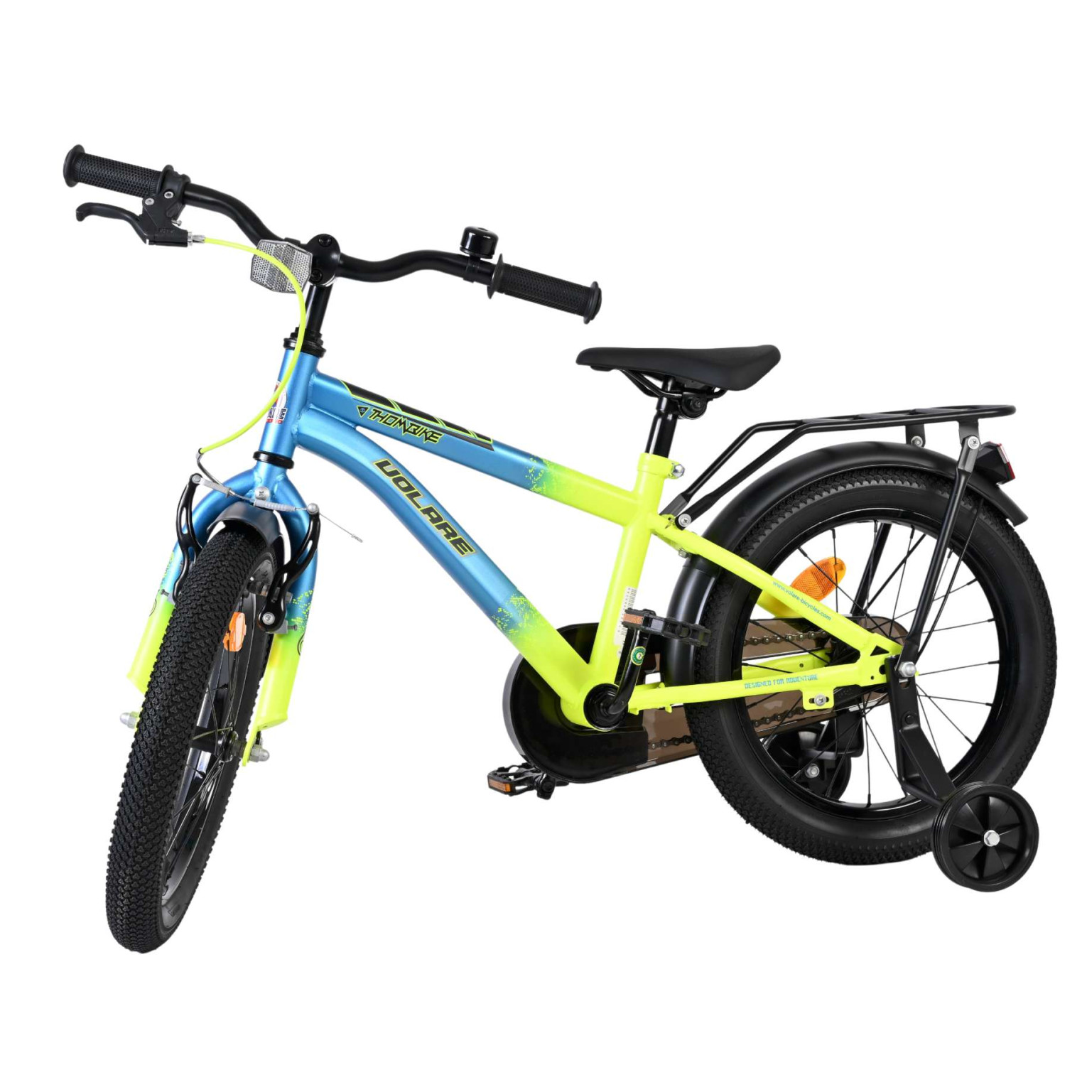 Volare Thombike Fiets - 16 inch - Blauw Geel