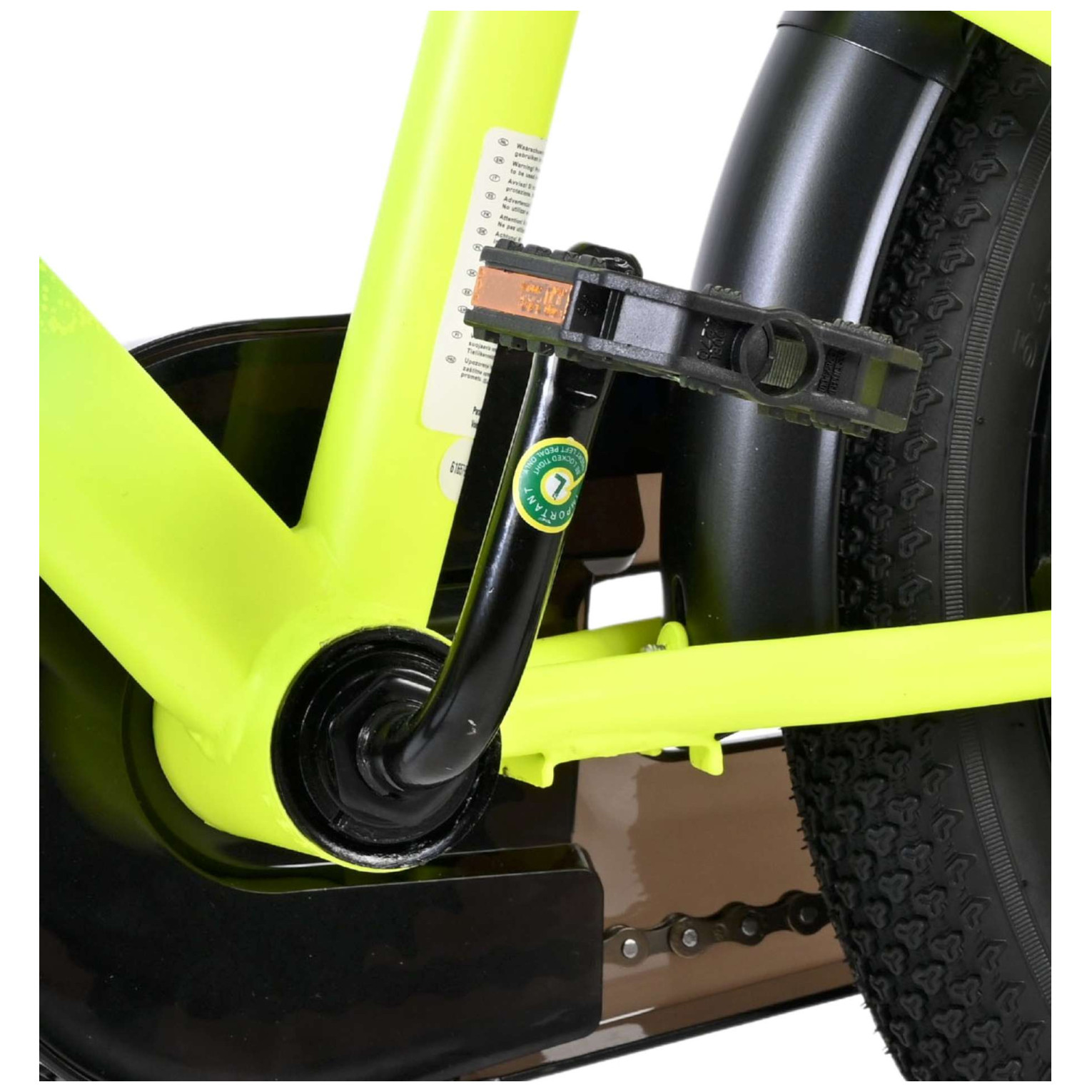 Volare Thombike Fiets - 16 inch - Blauw Geel