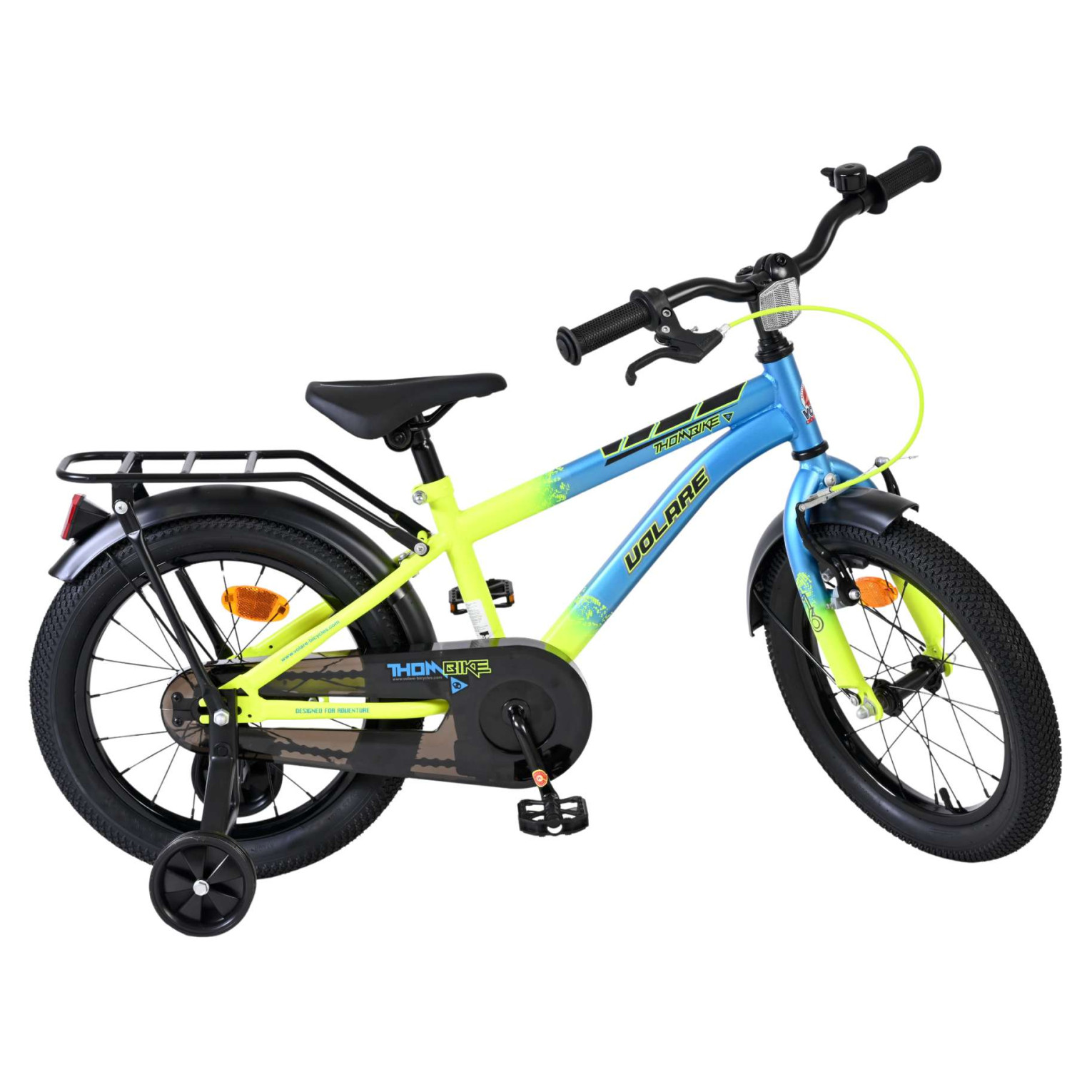 Volare Thombike Fiets - 16 inch - Blauw Geel