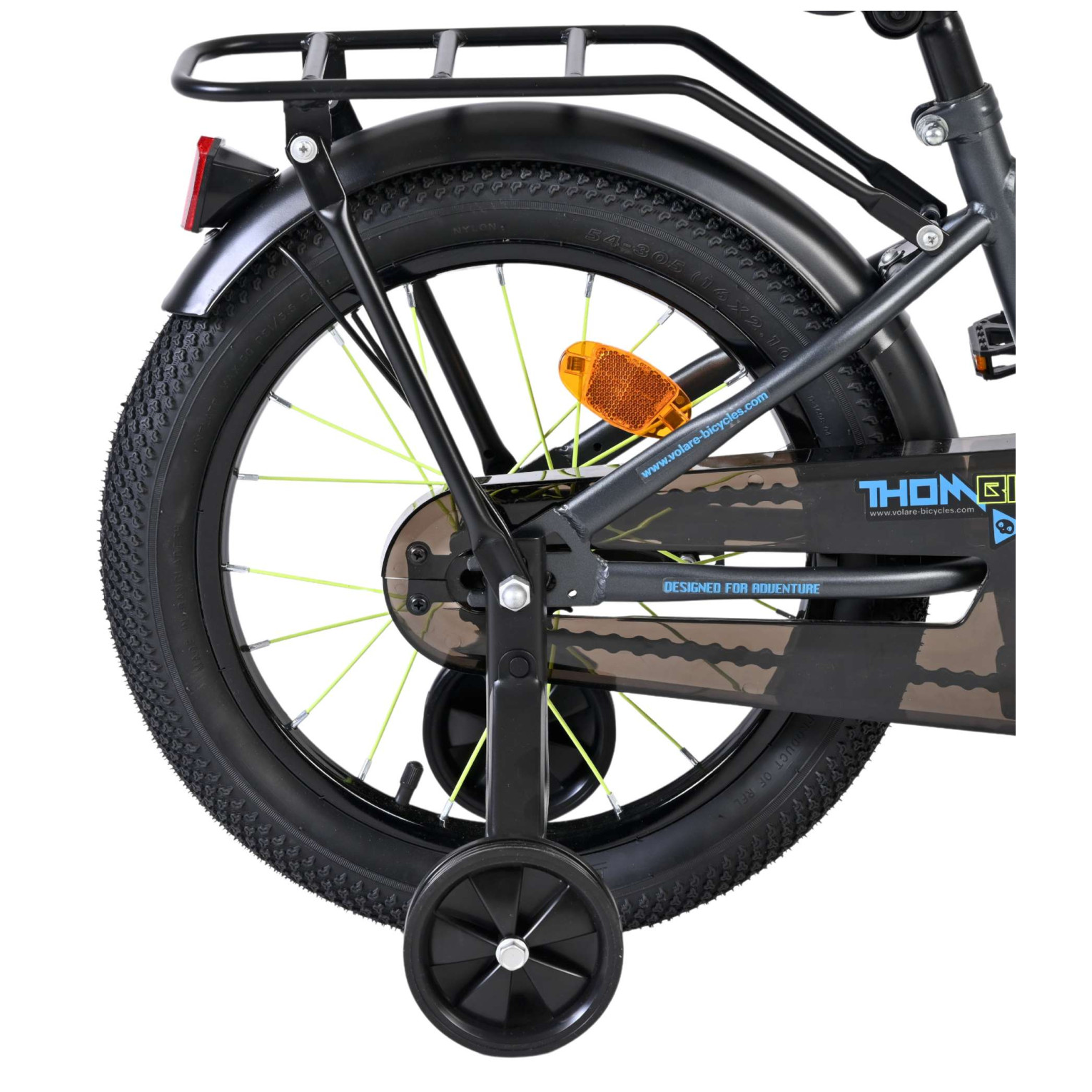 Volare Thombike Fiets - 16 inch - Blauw Grijs