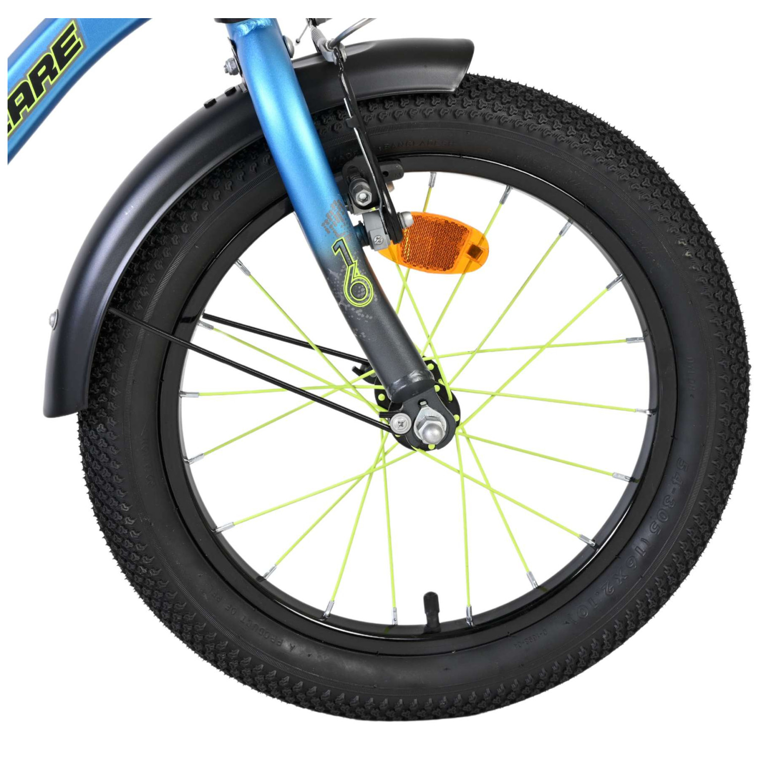 Volare Thombike Fiets - 16 inch - Blauw Grijs