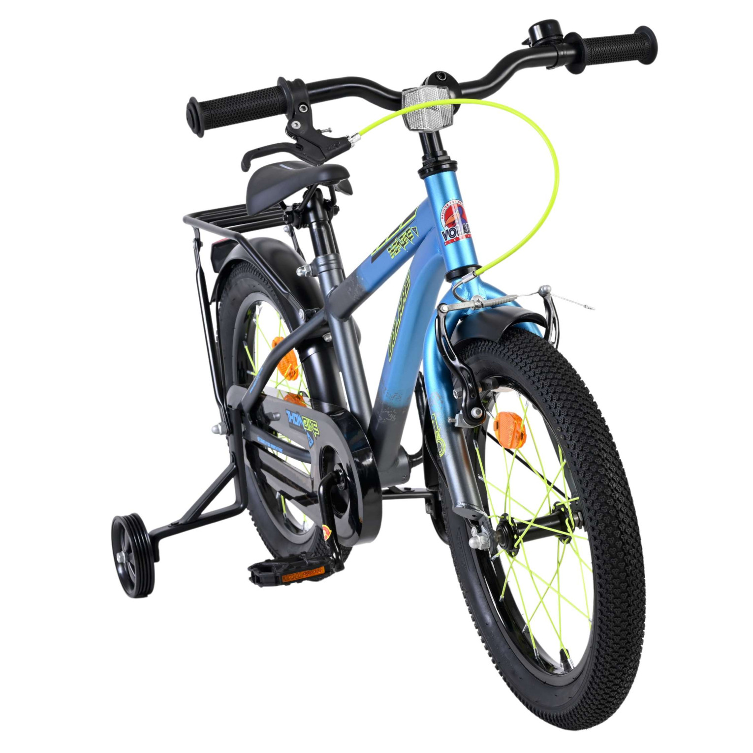 Volare Thombike Fiets - 16 inch - Blauw Grijs