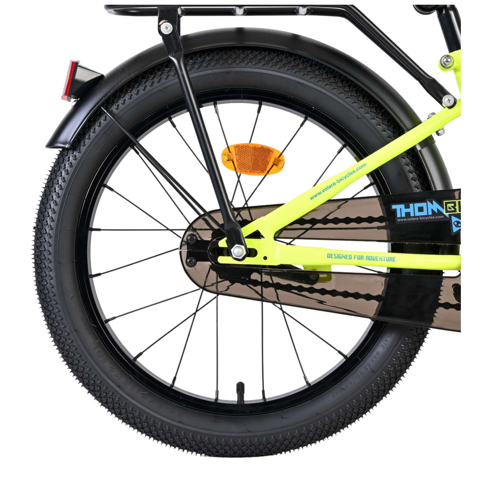 Volare Thombike Fiets - 18 inch - Blauw Geel