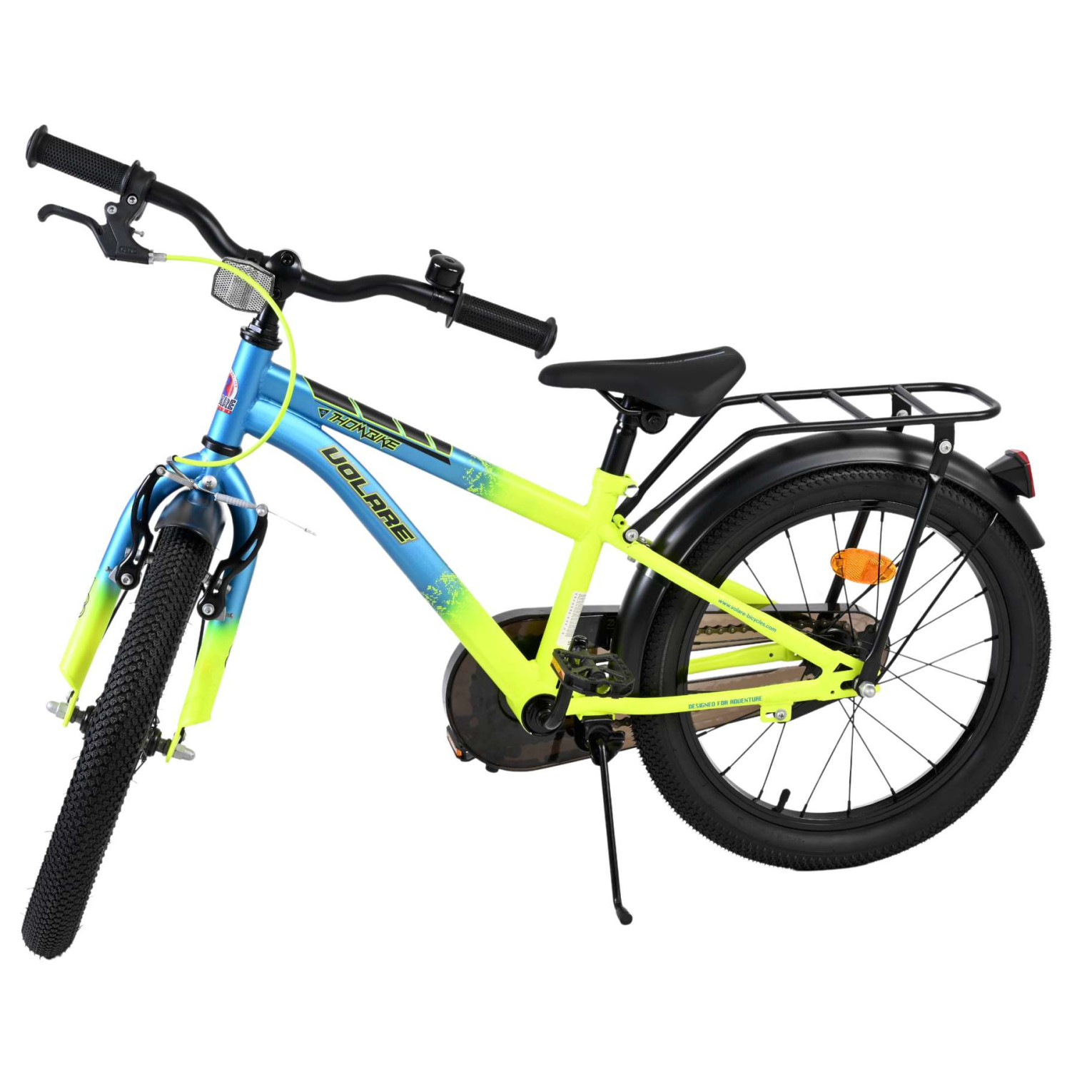 Volare Thombike Fiets - 18 inch - Blauw Geel