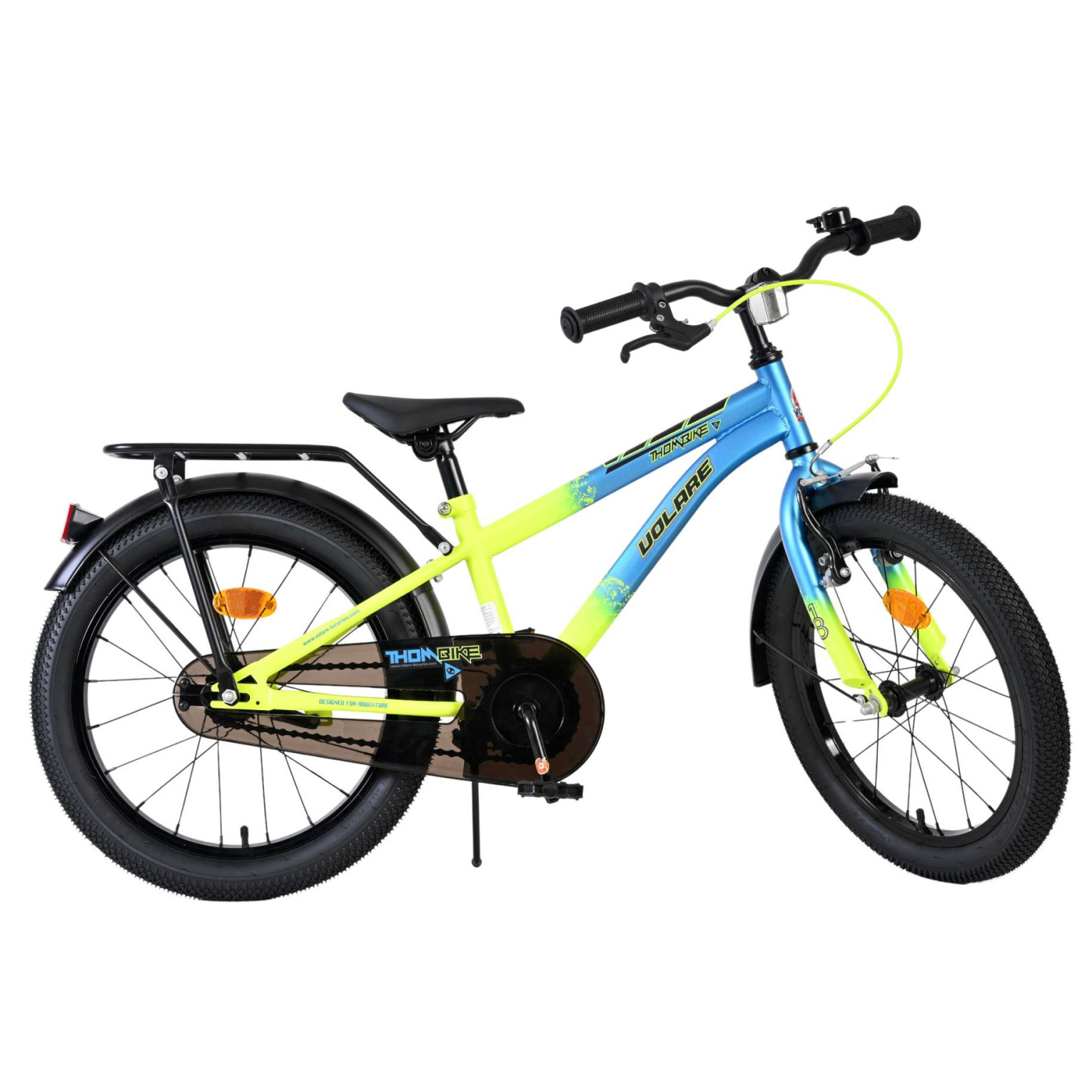 Volare Thombike Fiets - 18 inch - Blauw Geel