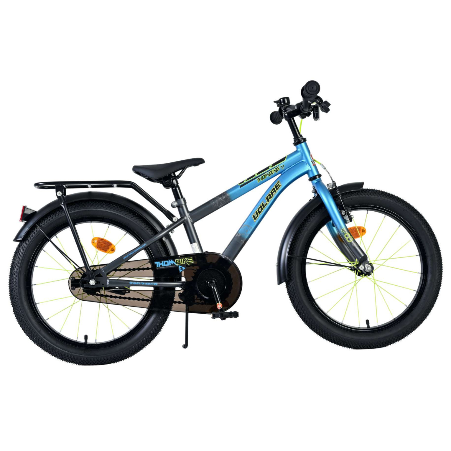 Volare Thombike Fiets - 18 inch - Blauw Grijs
