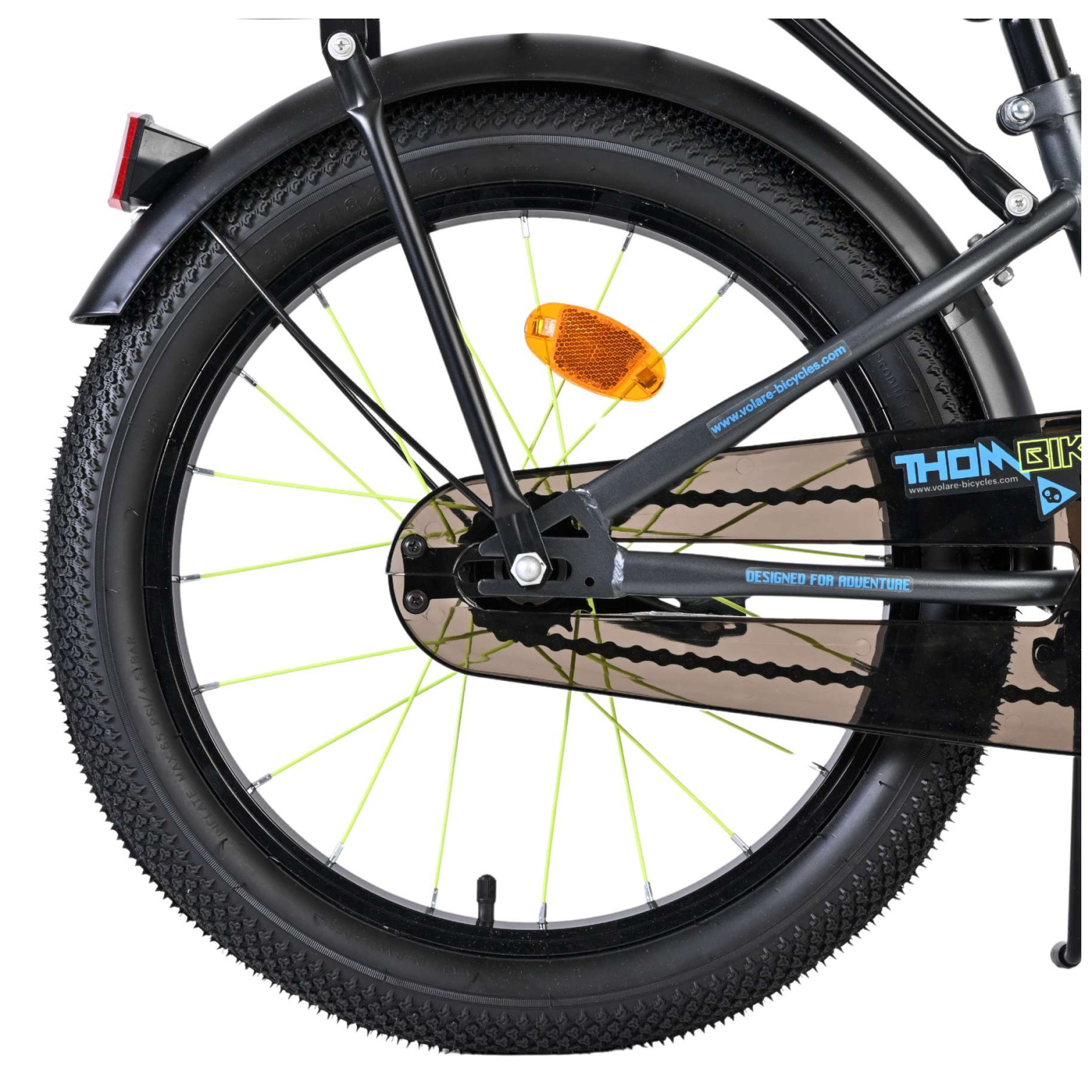 Volare Thombike Fiets - 18 inch - Blauw Grijs