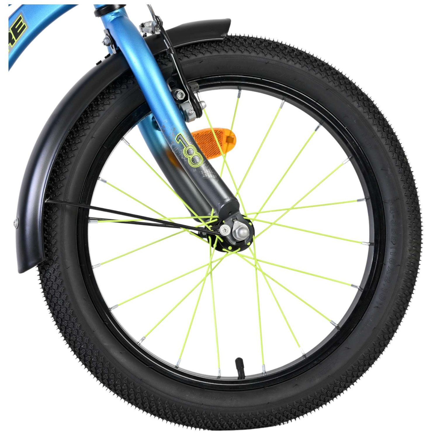 Volare Thombike Fiets - 18 inch - Blauw Grijs