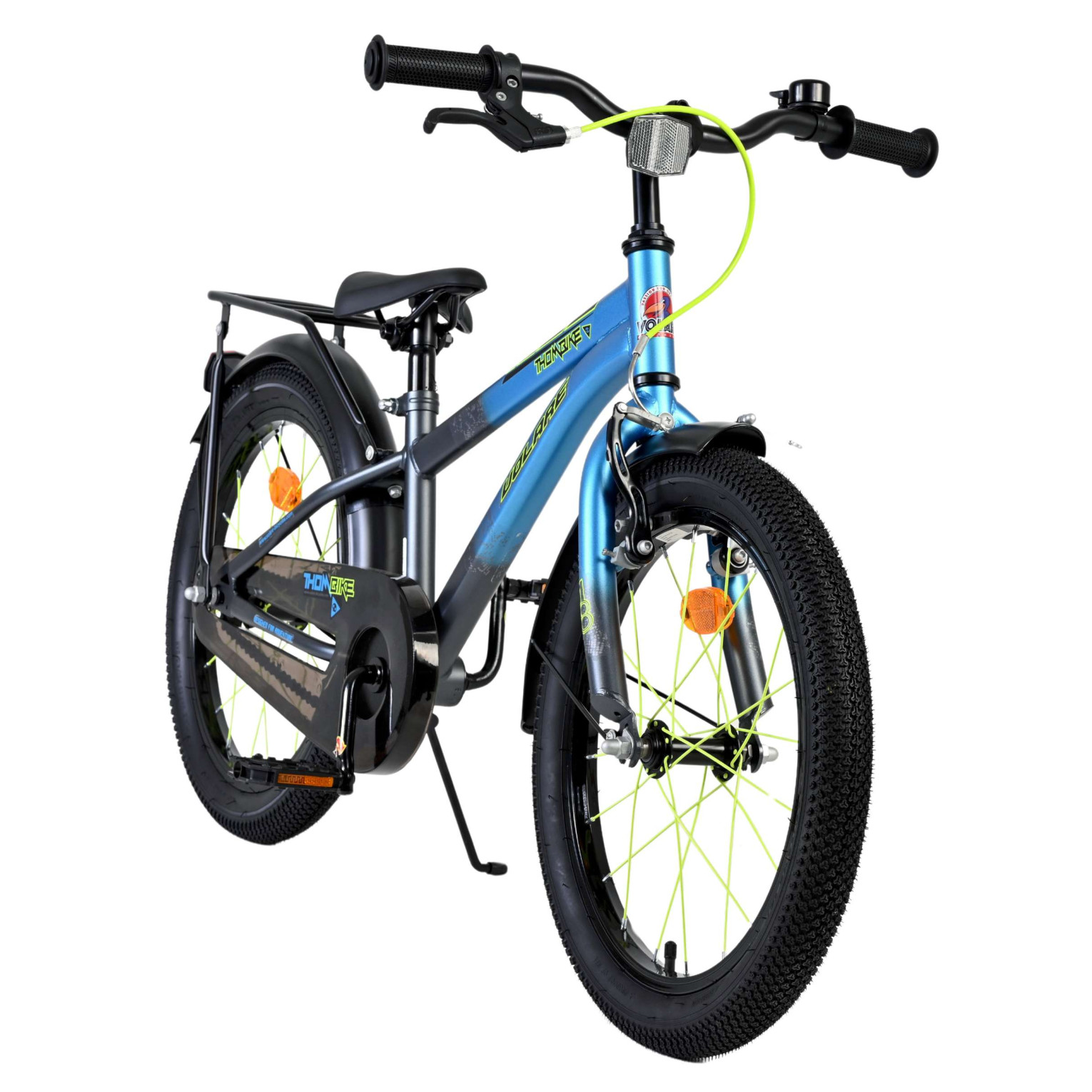 Volare Thombike Fiets - 18 inch - Blauw Grijs