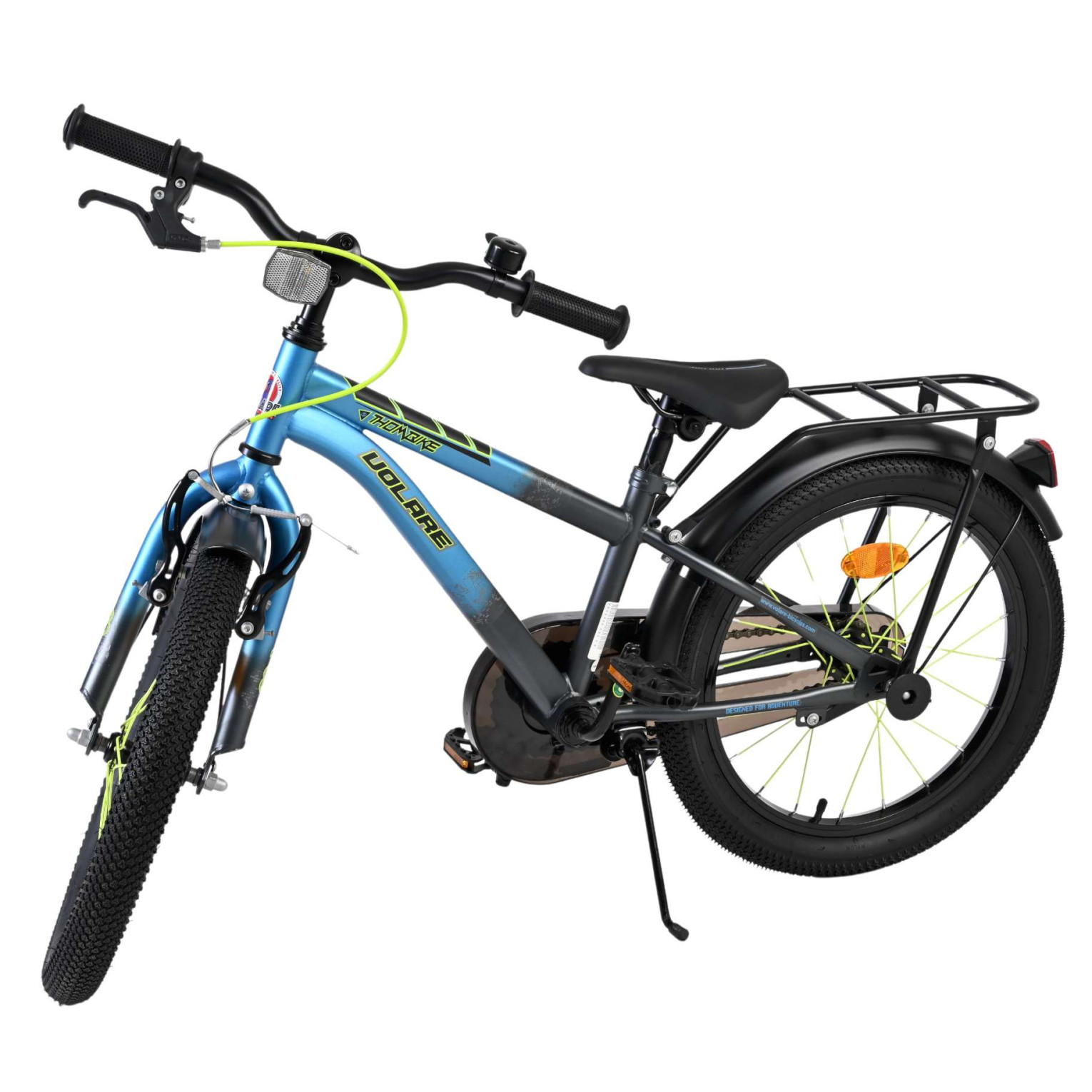 Volare Thombike Fiets - 18 inch - Blauw Grijs
